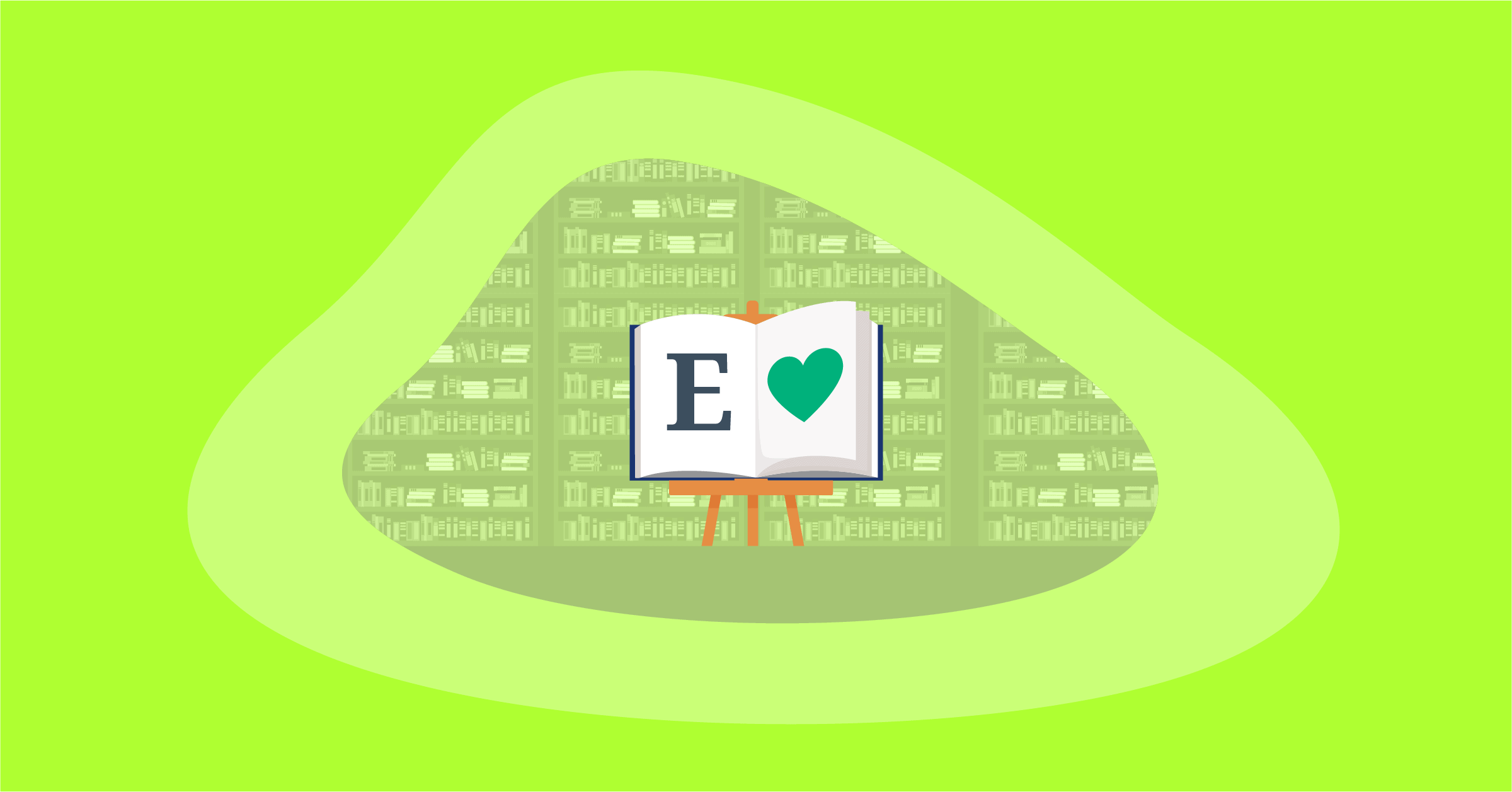 Illustration of all positive action words starting with e