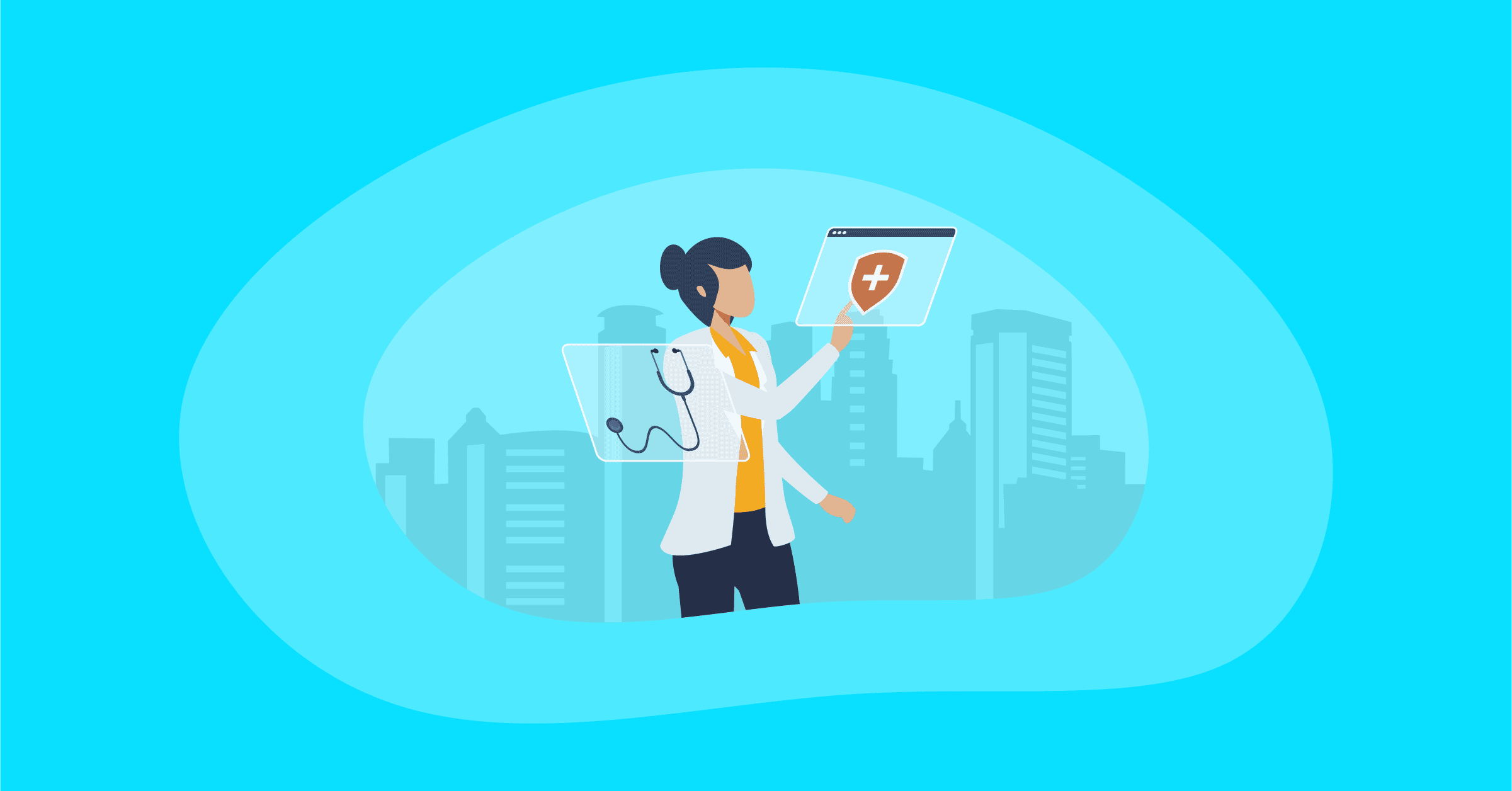 Illustration of a women's health