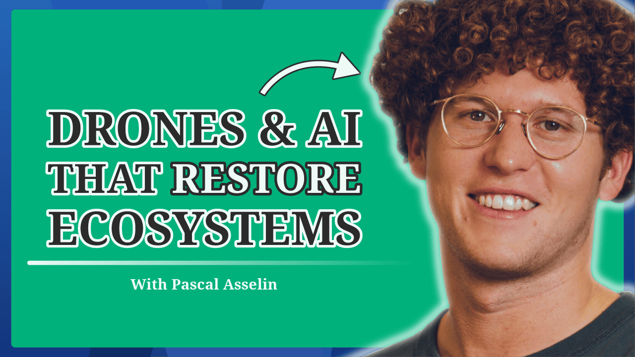 YouTube thumbnail of our podcast #15, featuring Pascal Asselin from MORFO