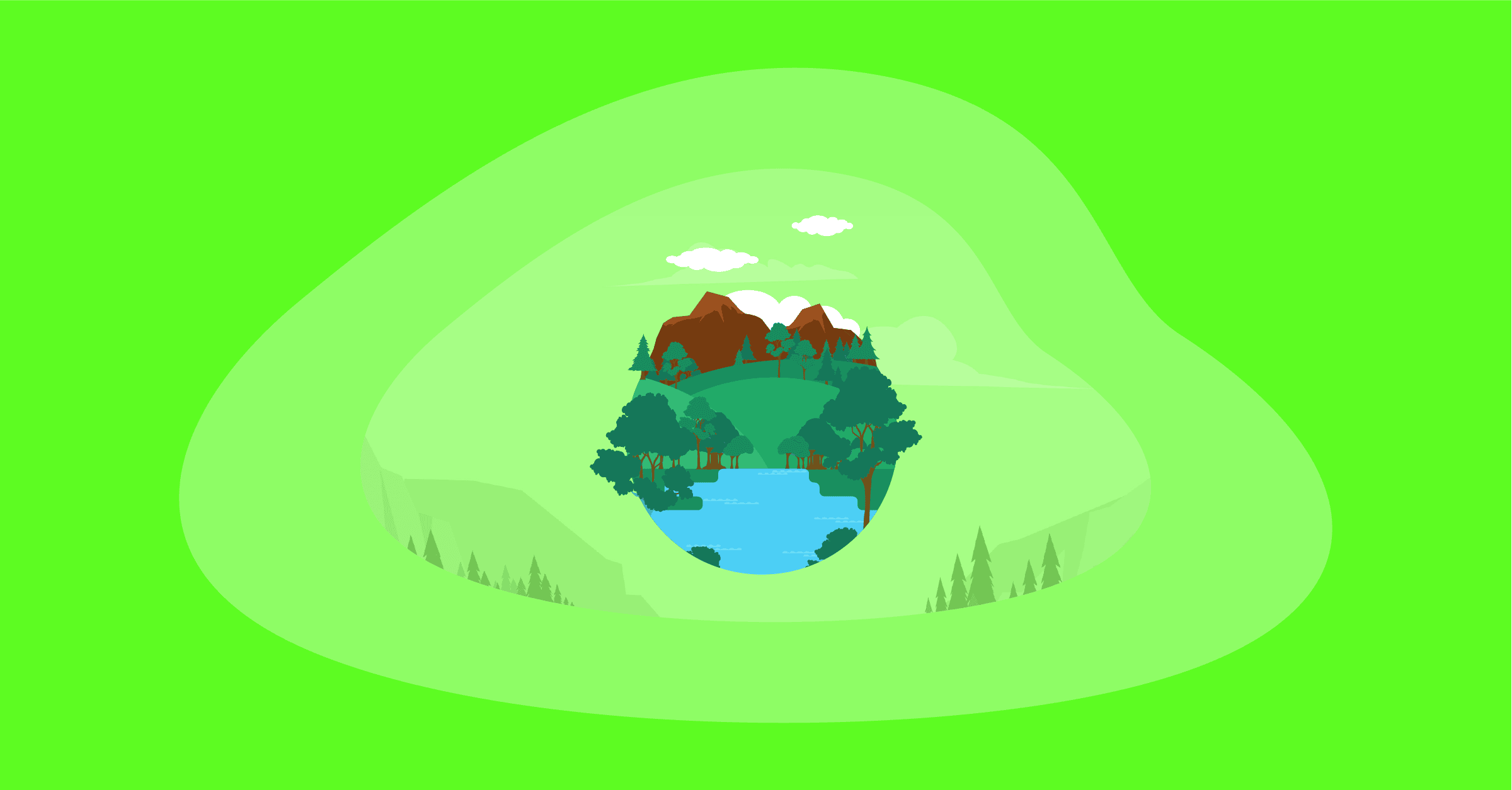 Illustration of the Earth