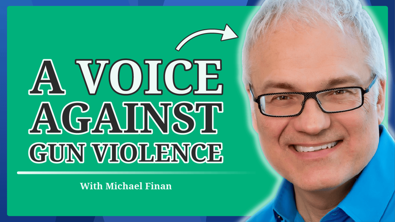 YouTube thumbnail of our podcast #16, featuring Michael Finan from Will You Hear Me Now?