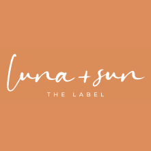 Luna + Sun logo Logo for Luna + Sun