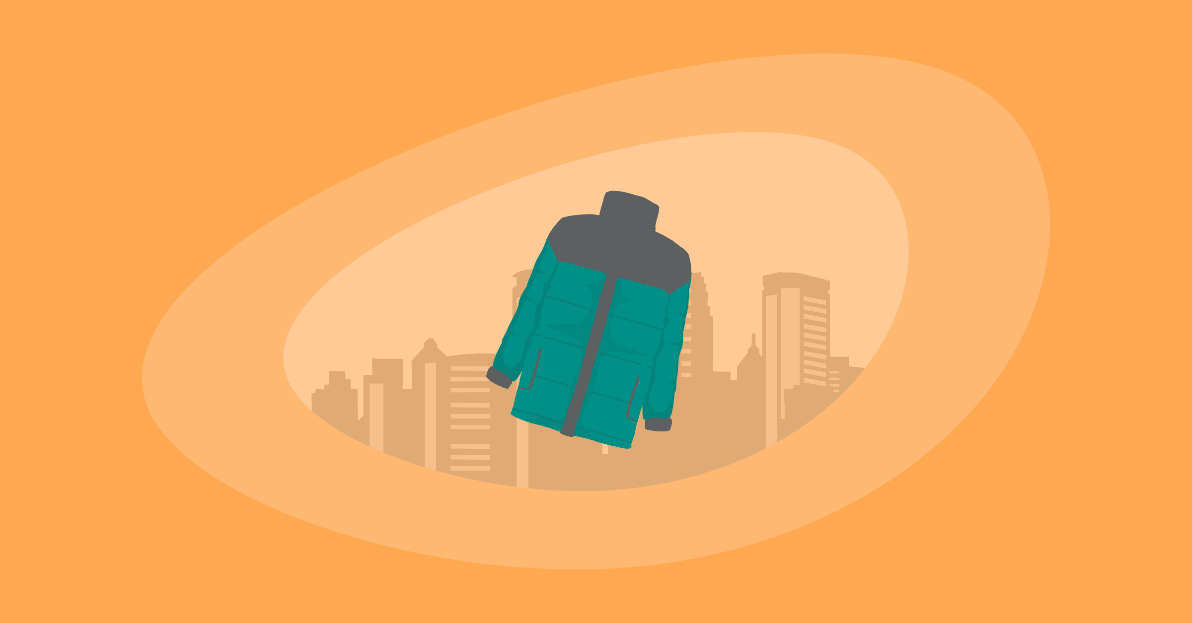 Illustration of the most sustainable jacket brands