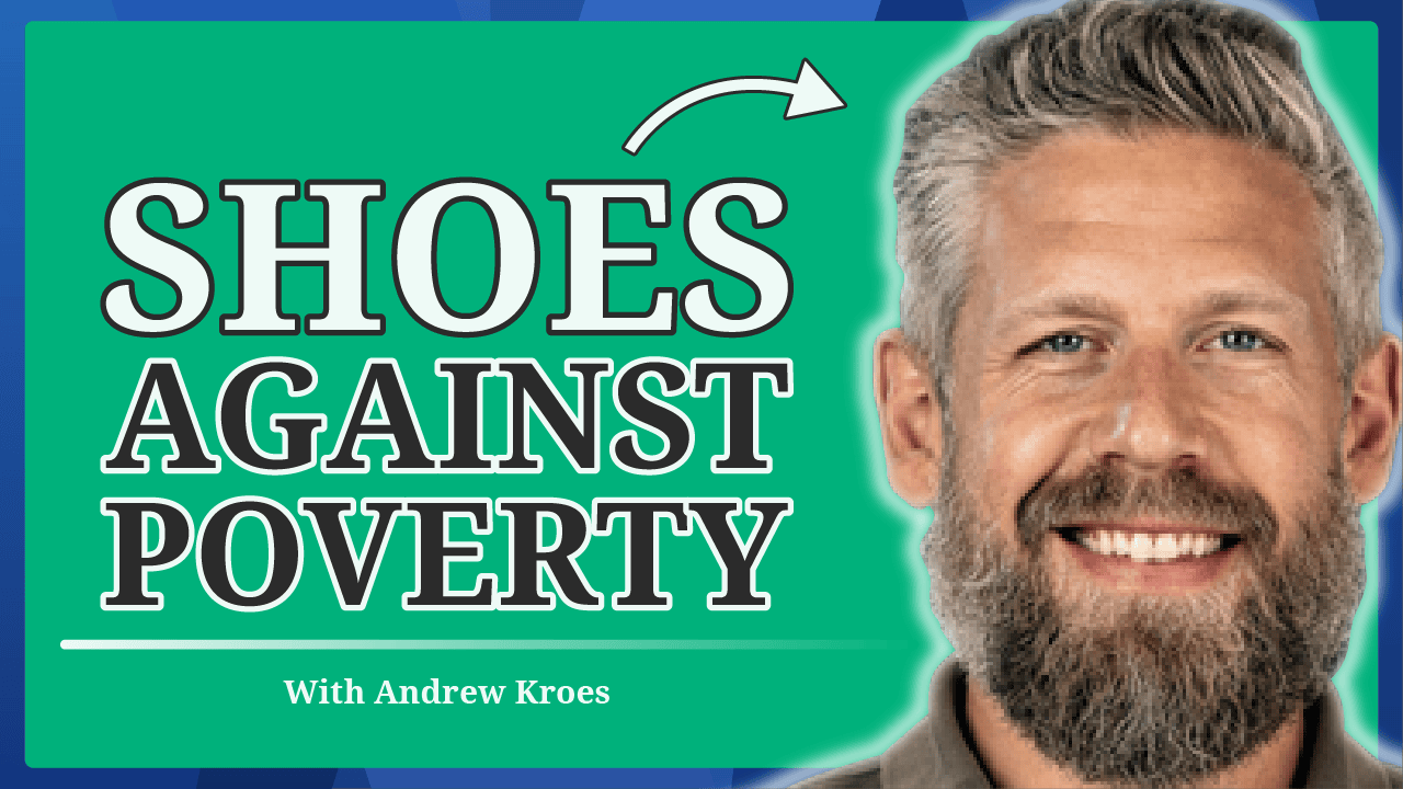 YouTube thumbnail of our podcast #20, featuring Andrew Kroes from Because International