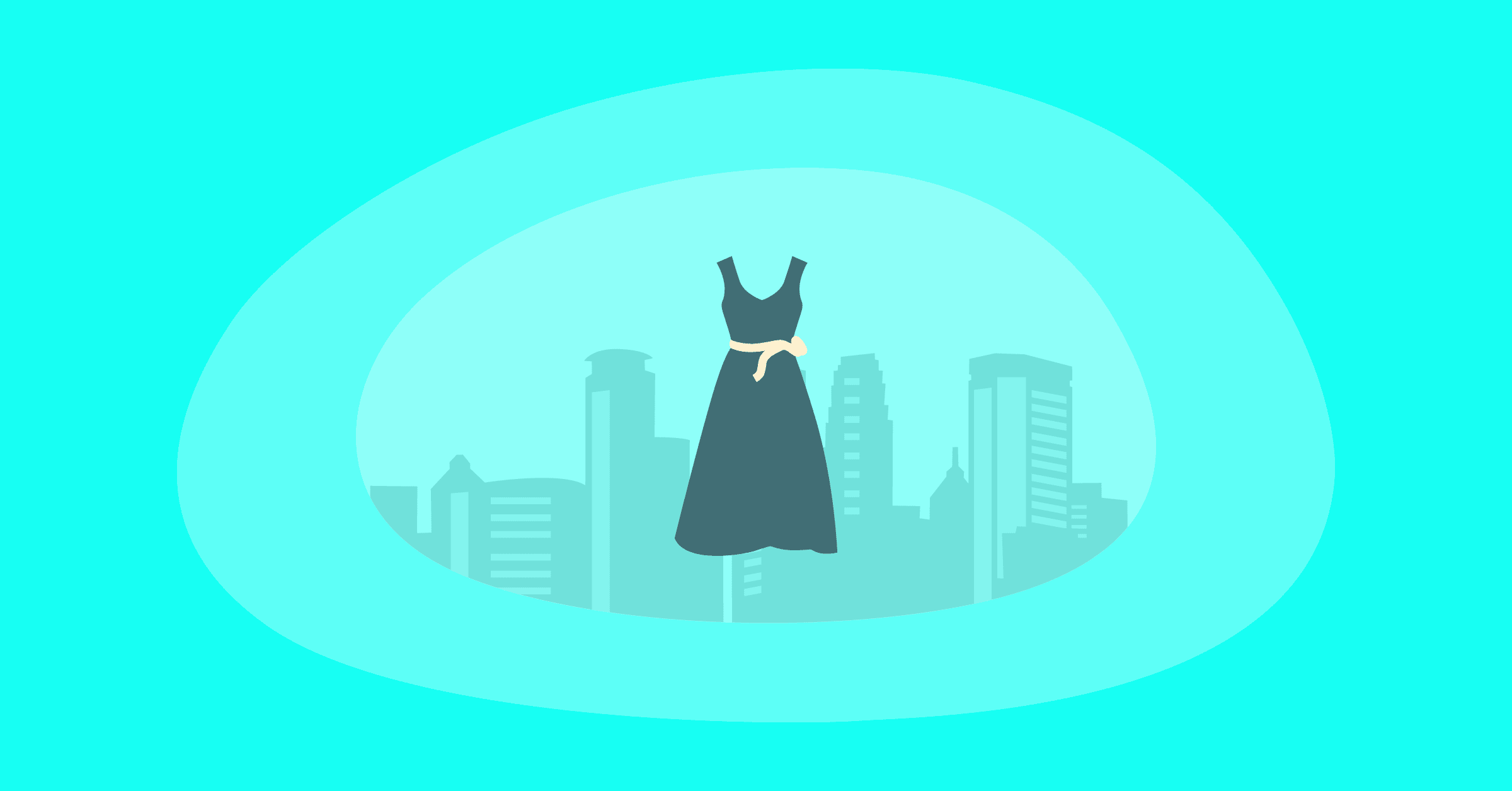Illustration of the most sustainable dress brands