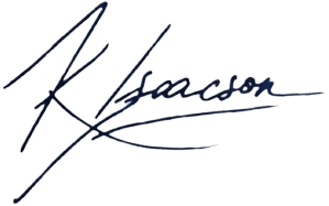 Illustration of a signature for Kim