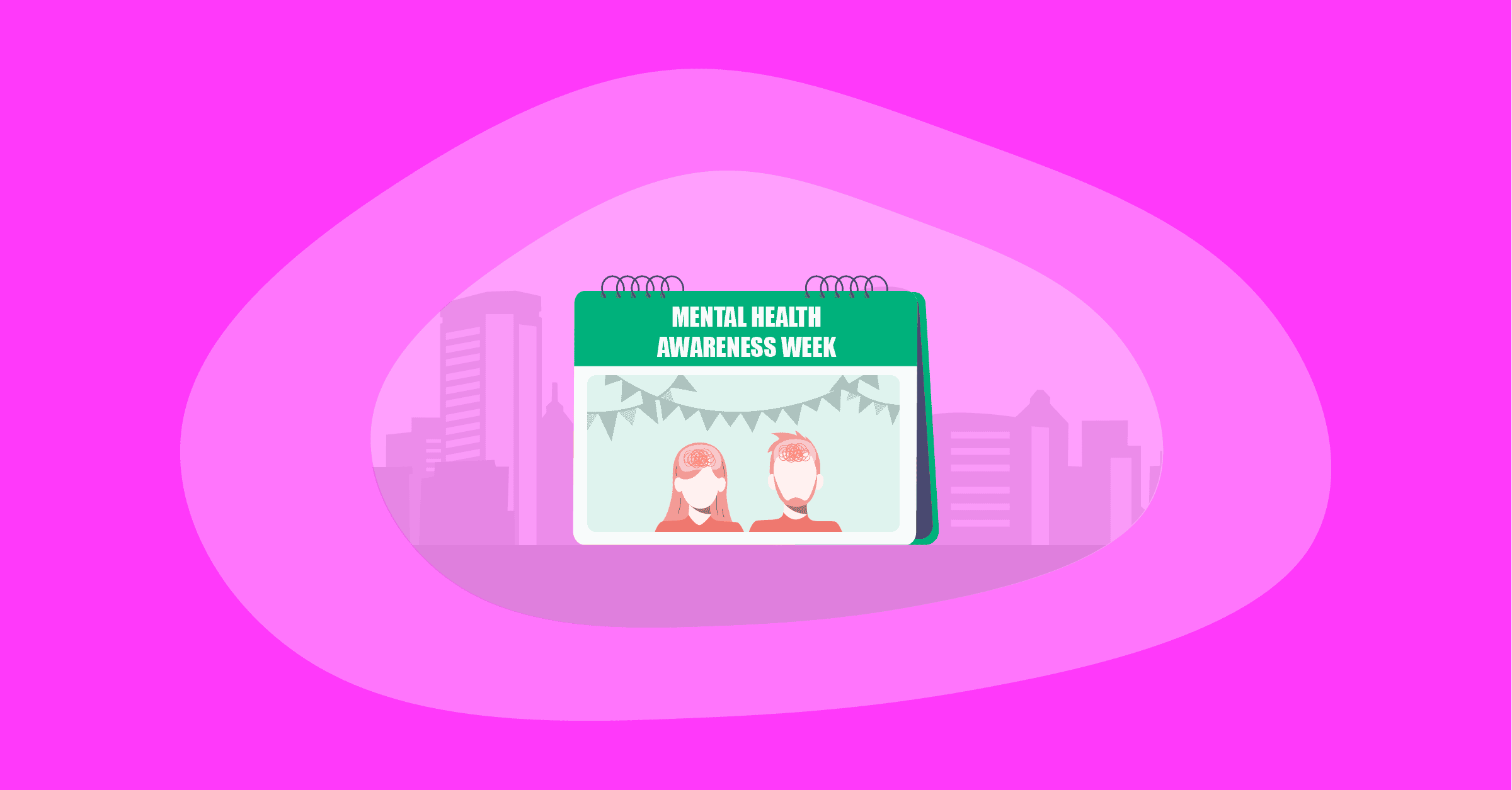 Illustration of the Mental Health Awareness Week