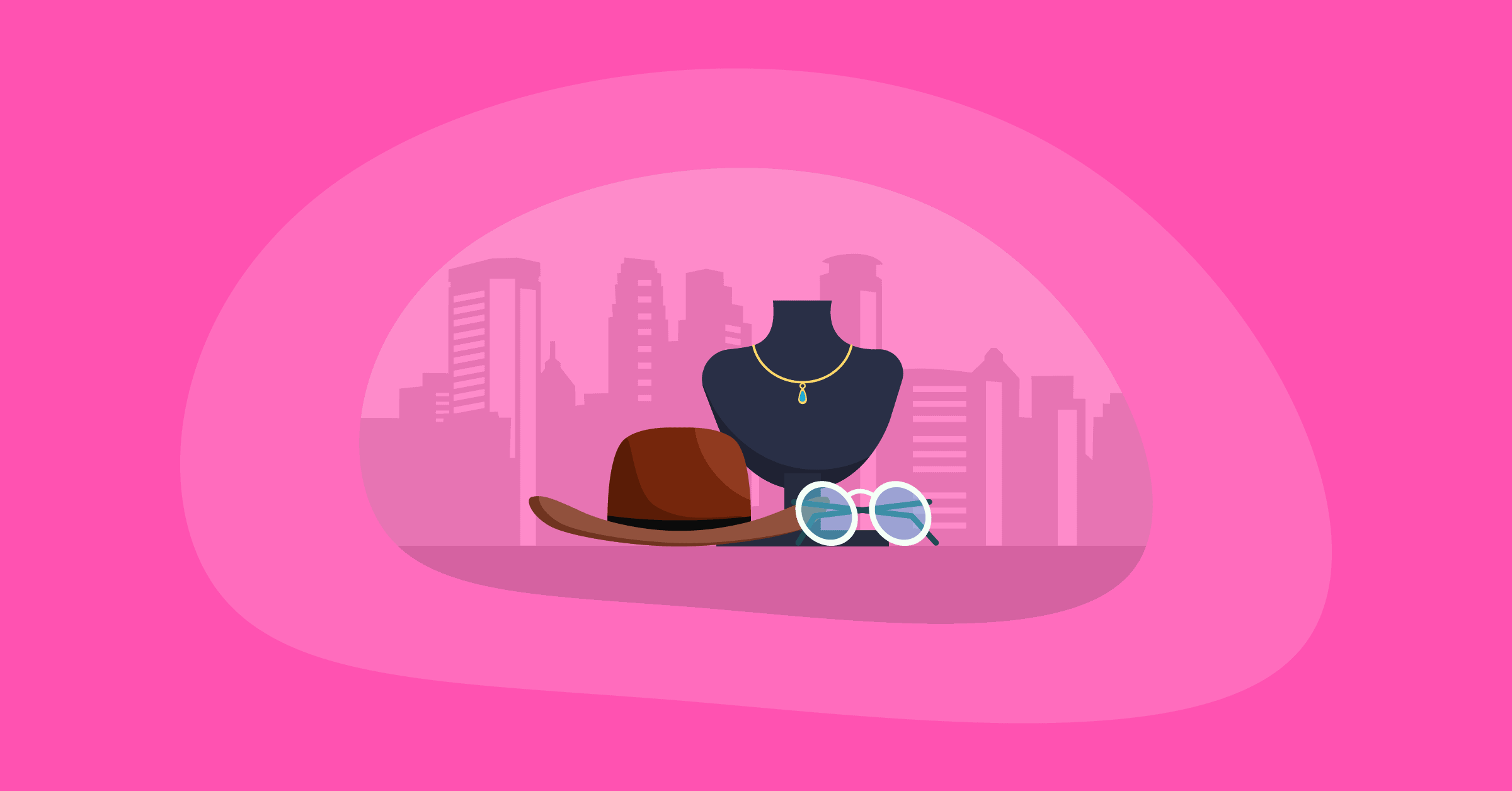 Illustration of the most sustainable accessories brands
