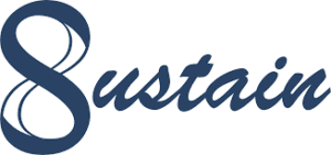 Sustain by Kat - logo Logo for Sustain by Kat