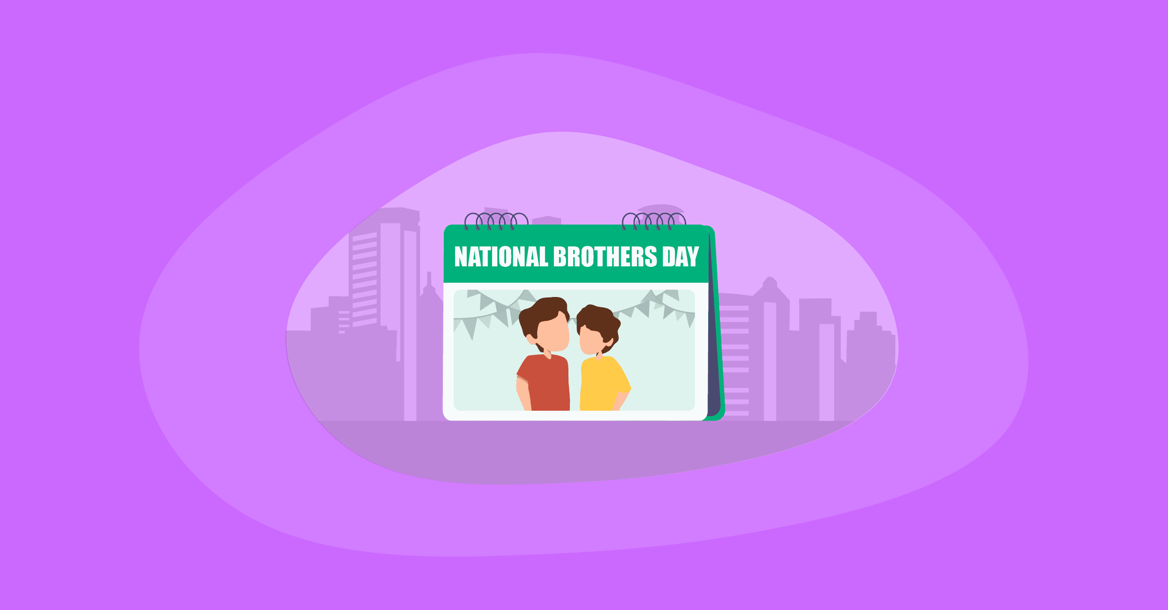 Illustration of the National Brothers Day