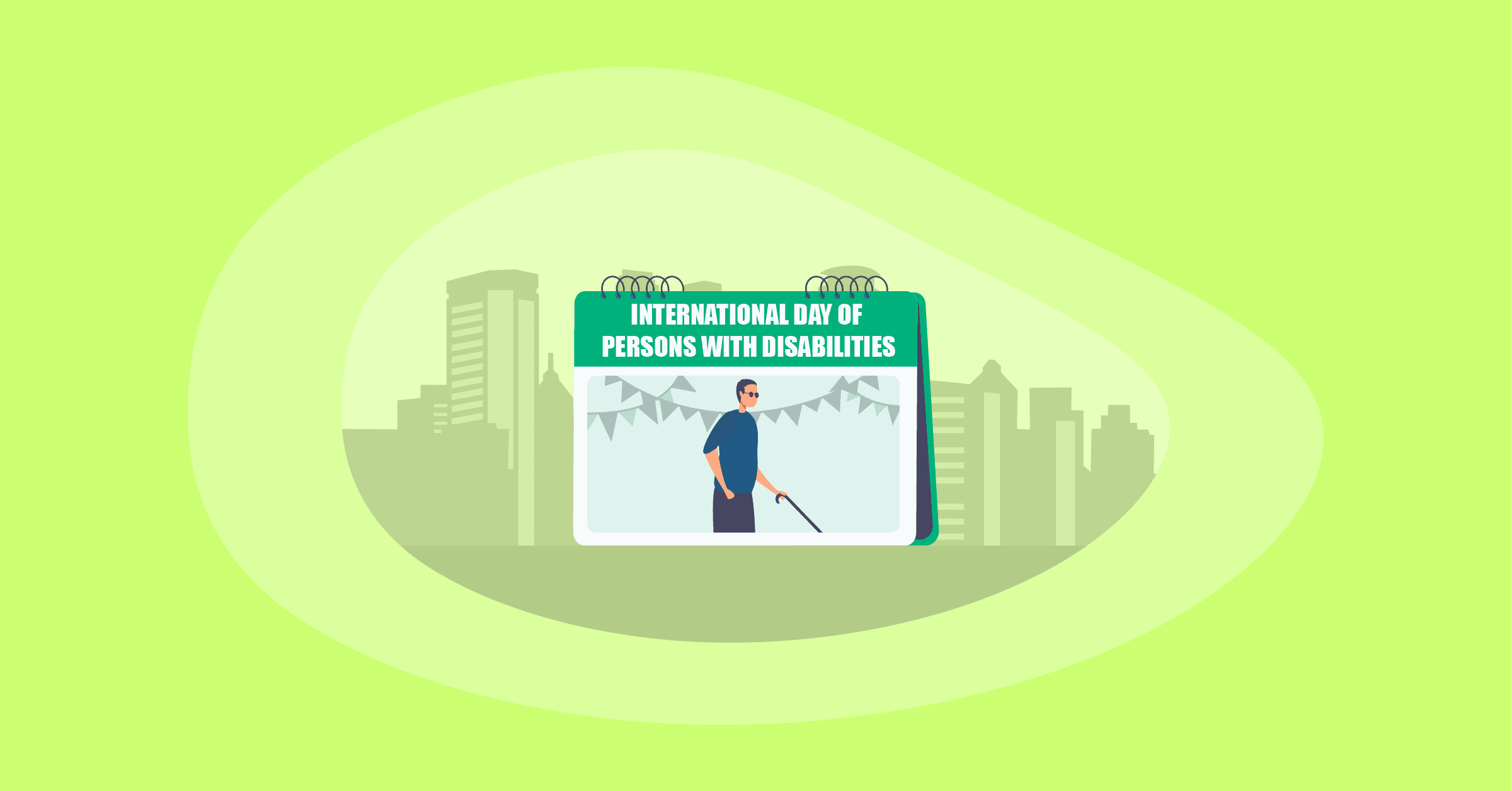 Illustration of International Day of Persons with Disabilities
