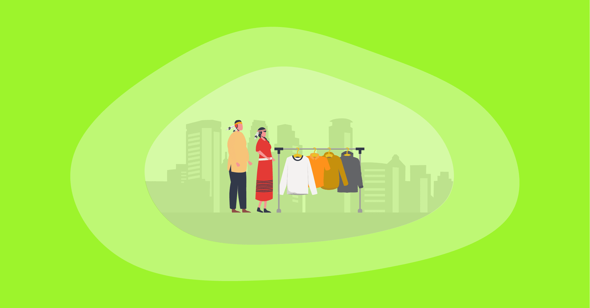 Illustration of the Most Sustainable Indigenous Clothing Brands