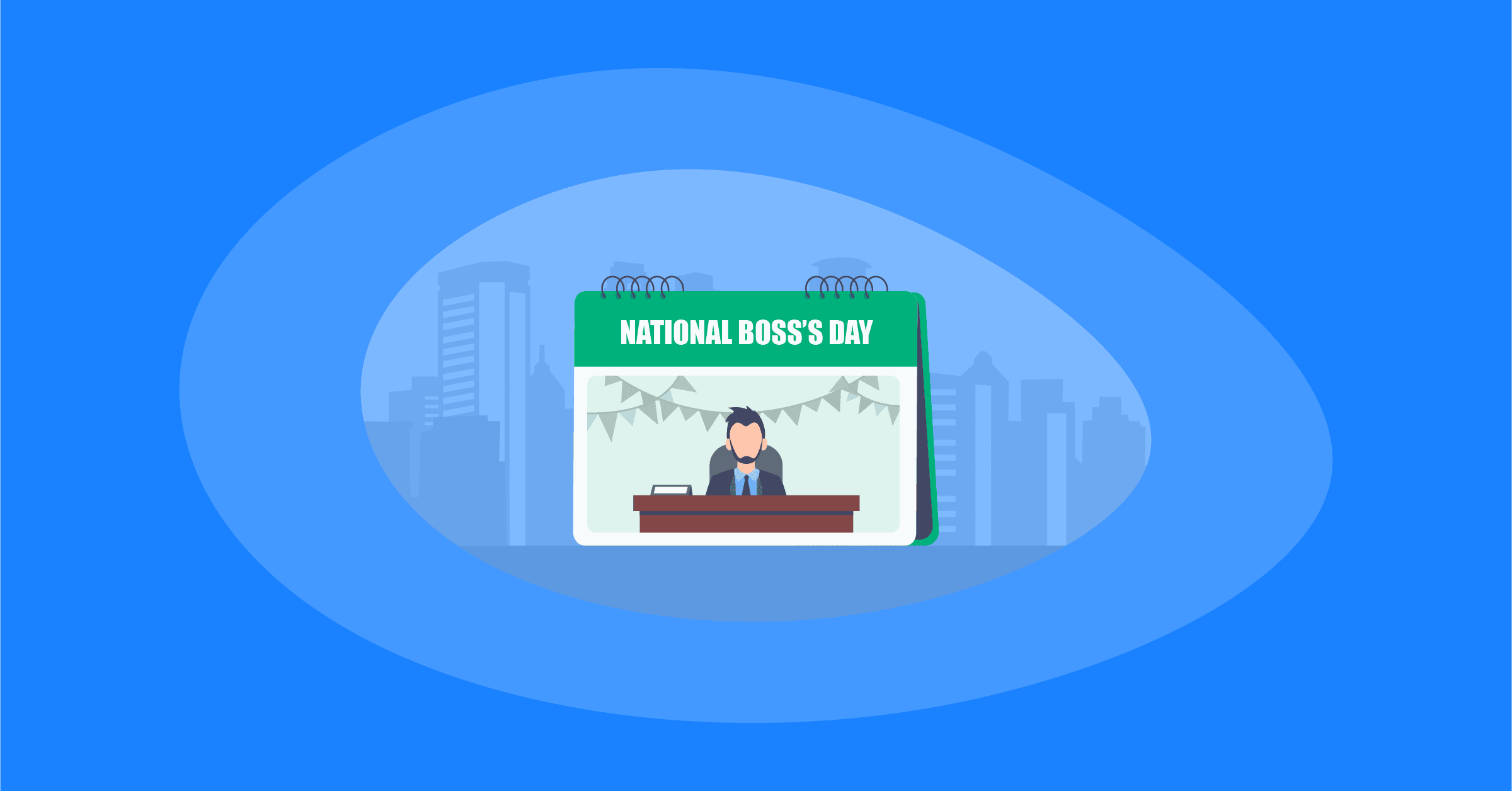 Illustration of the National Boss Day