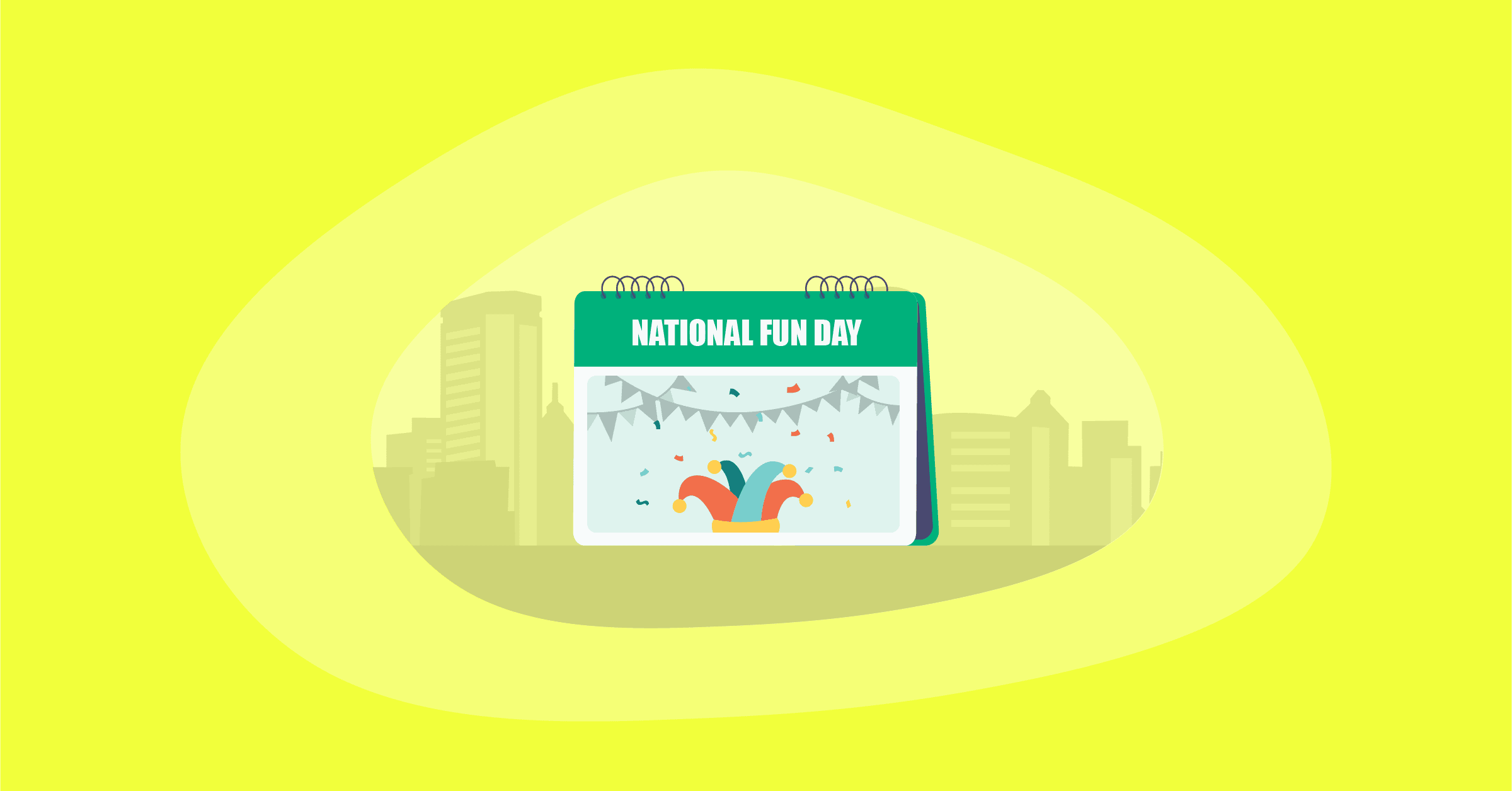 Illustration of National Fun Day