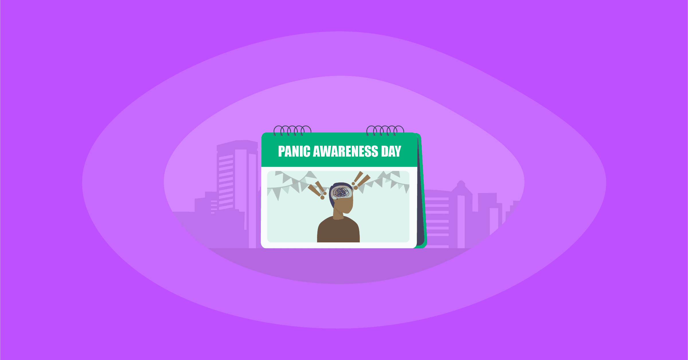 Illustration of Panic Awareness Day