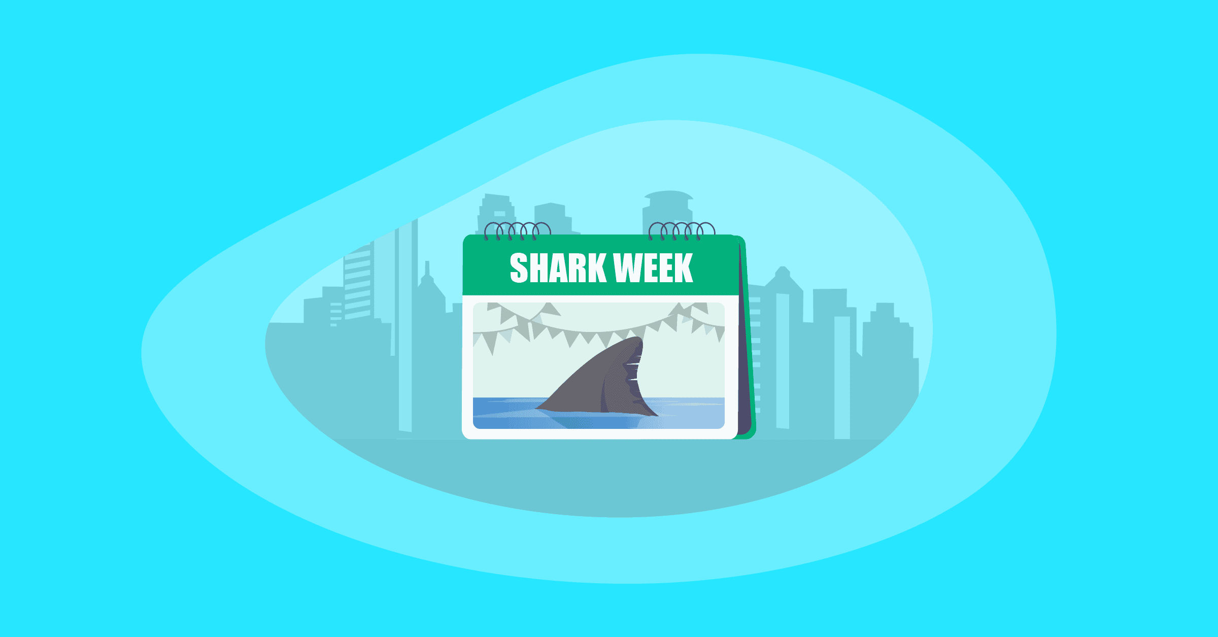 Illustration of Shark Week