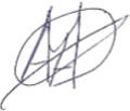 Illustration of a signature for Maryam