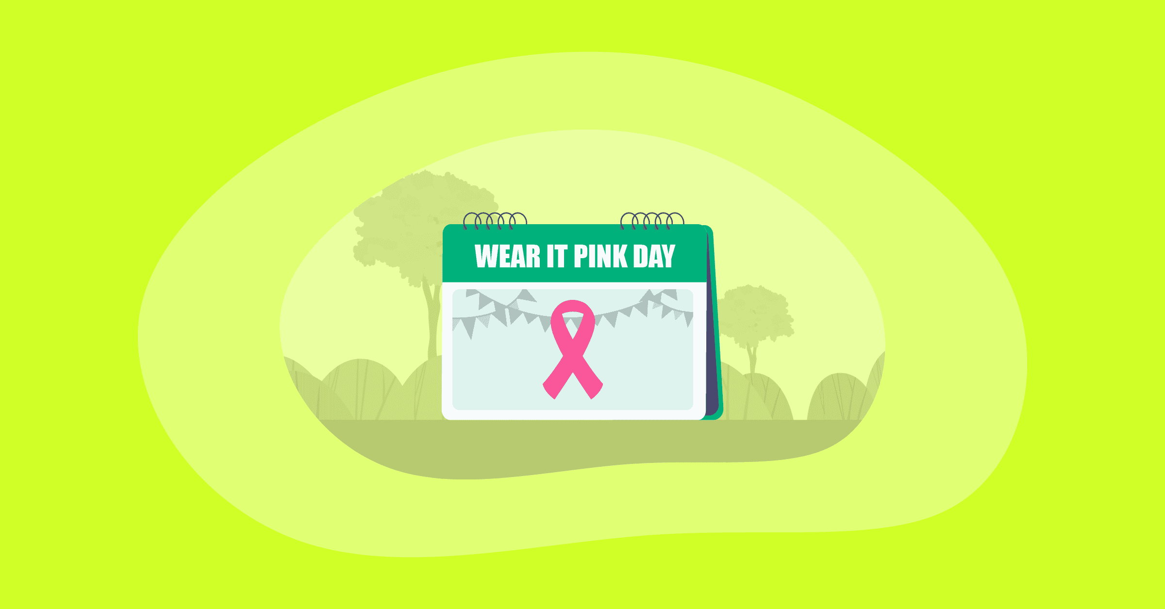 Illustration of the Wear It Pink Day
