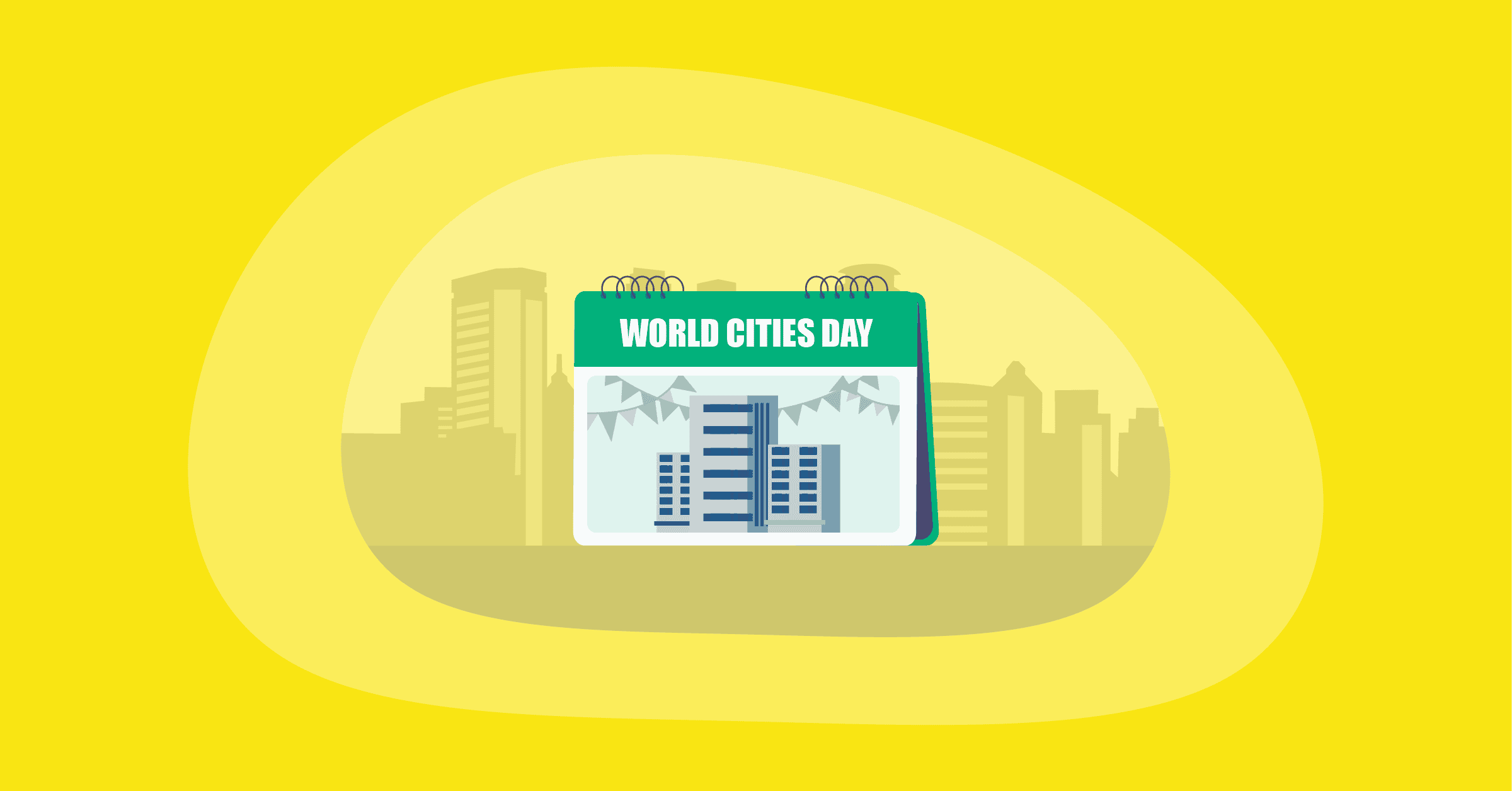 Illustration of World Cities Day