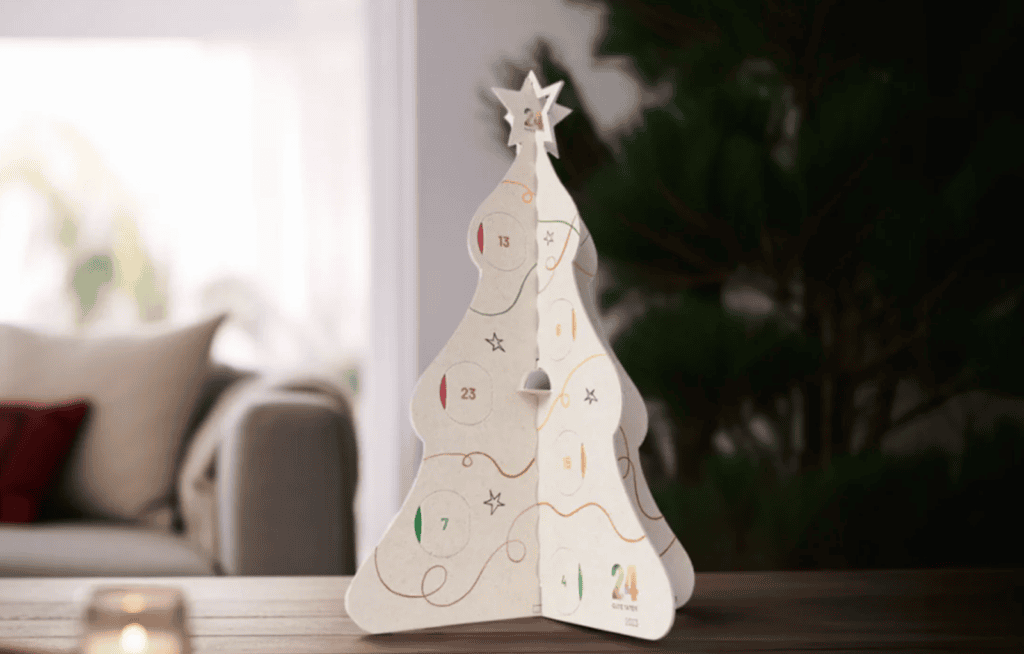 Screenshot of the 24 Good Deeds Advent Calendar