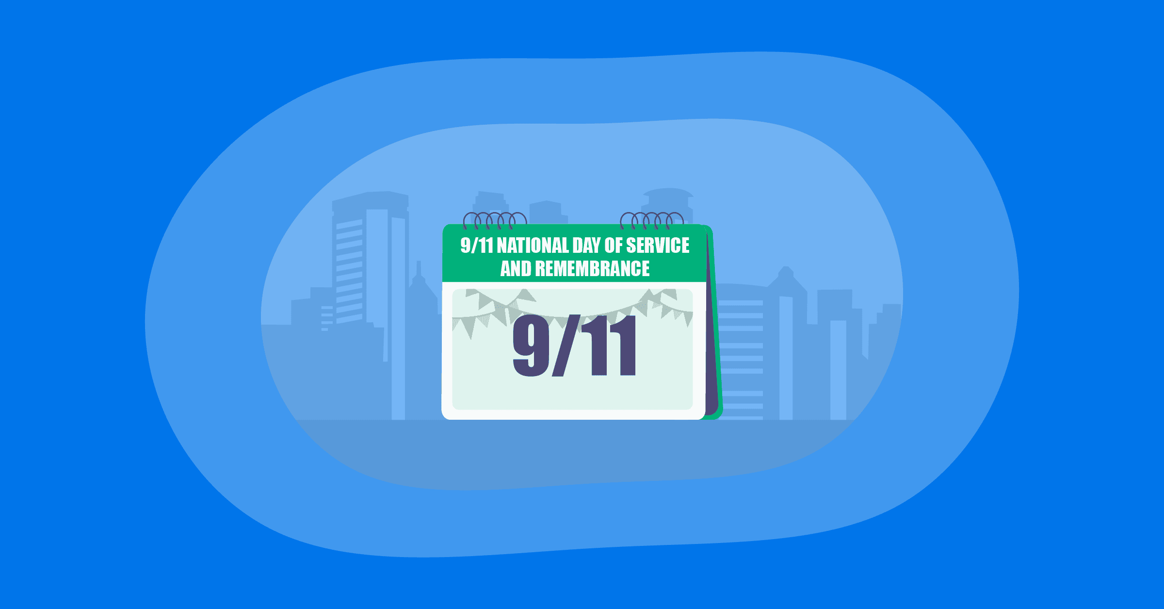 Illustration of 9/11 National Day of Service and Remembrance