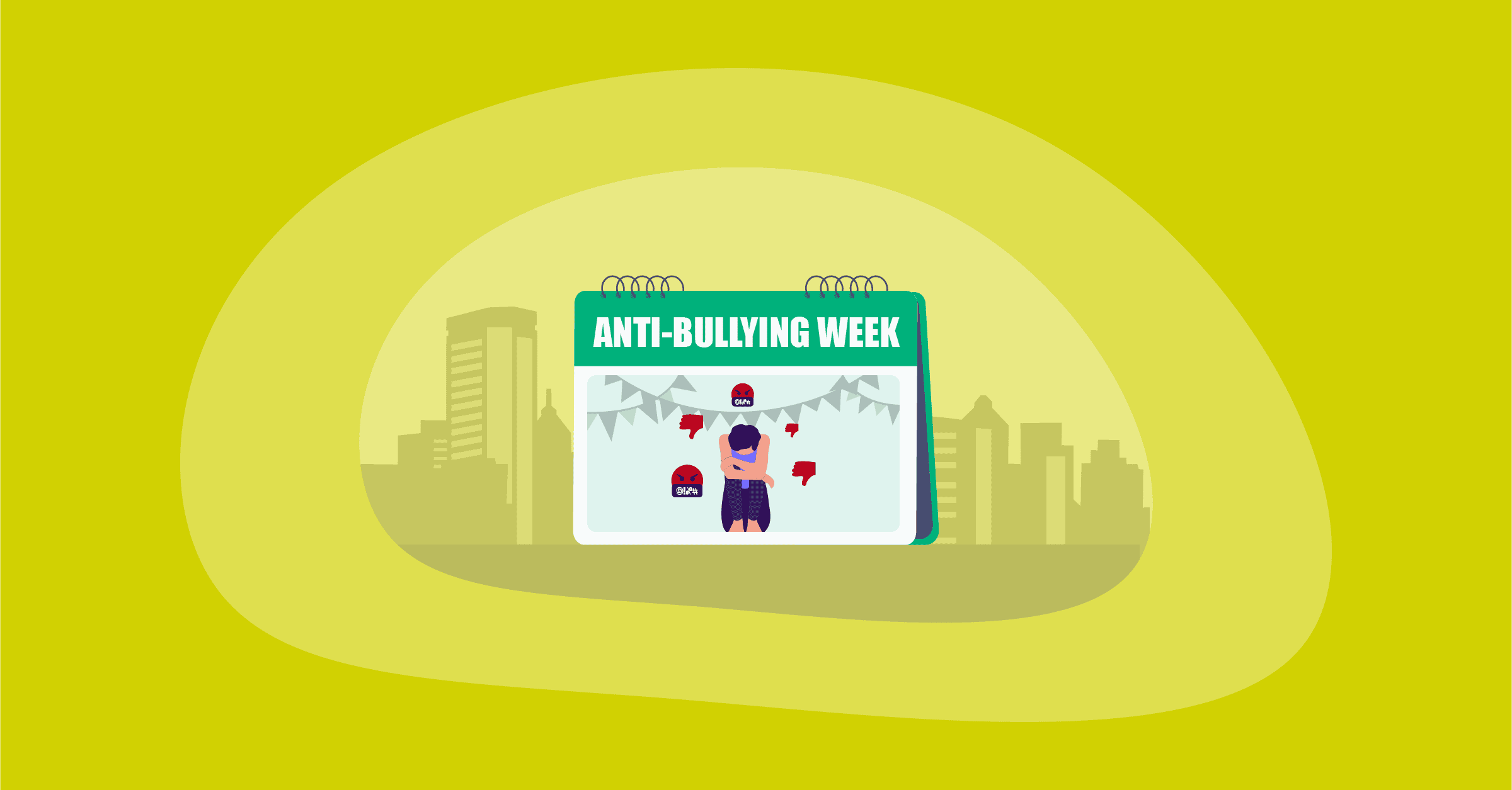 Illustration of Anti Bullying Week