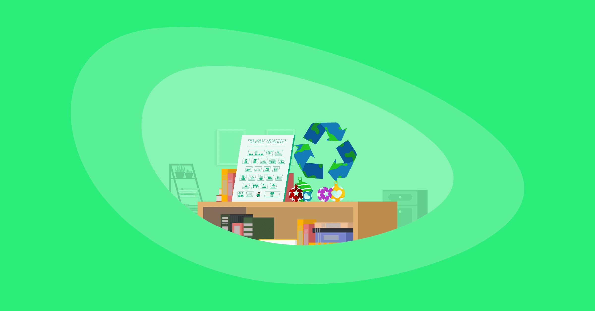 Illustration of the Best Sustainable Advent Calendar