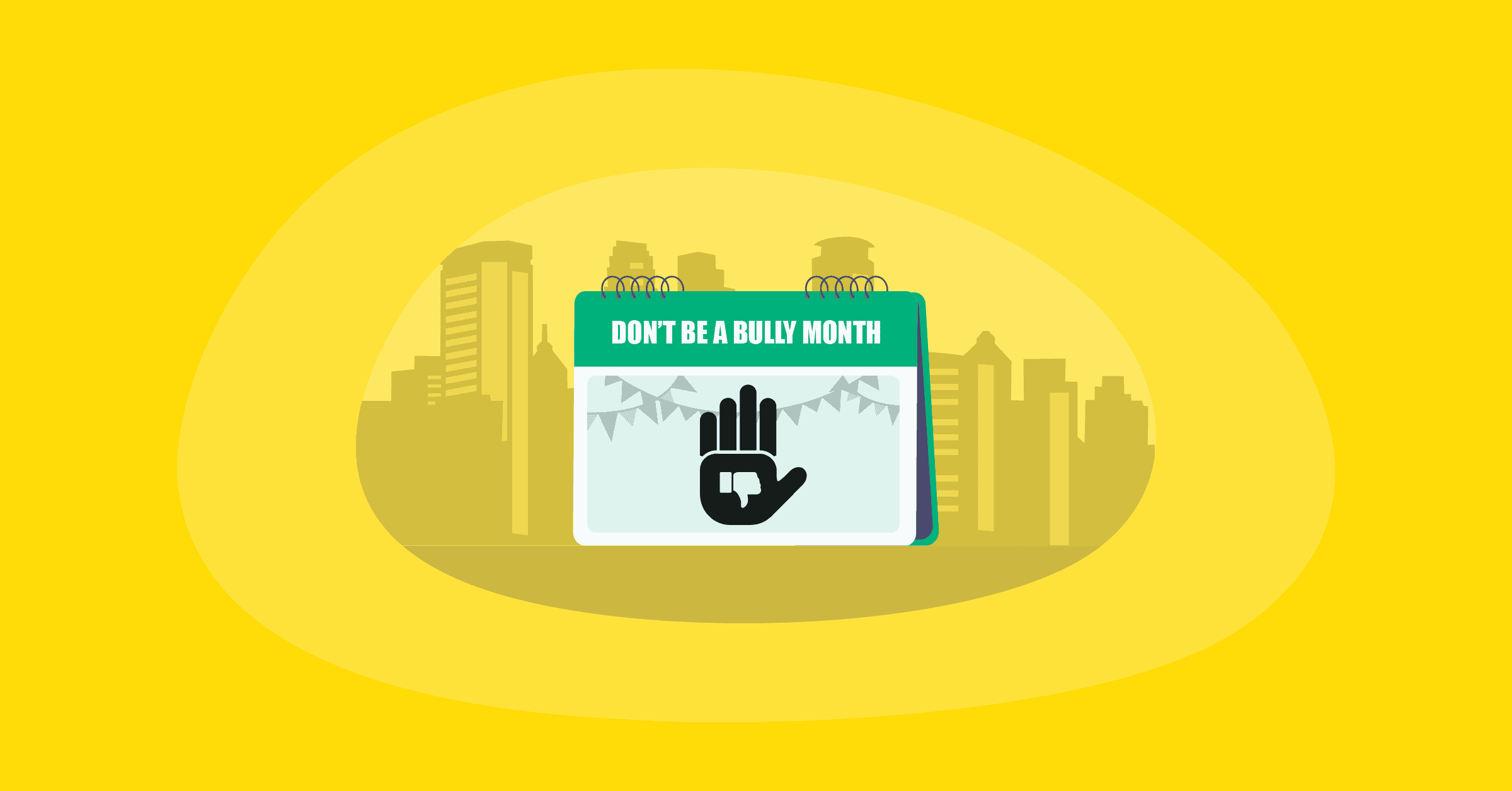 Illustration of Don't Be a Bully Month