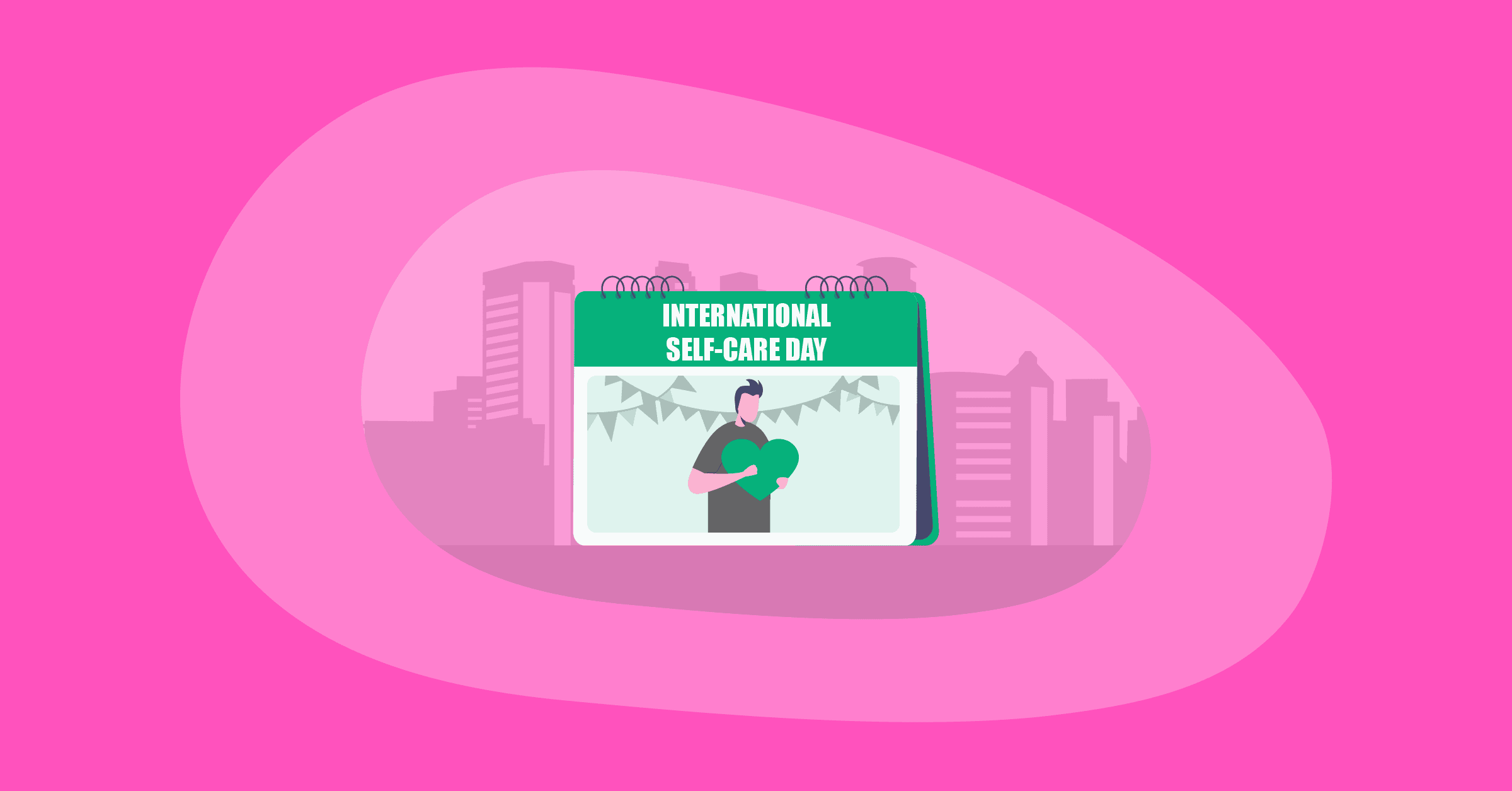 Illustration of International Self Care Day