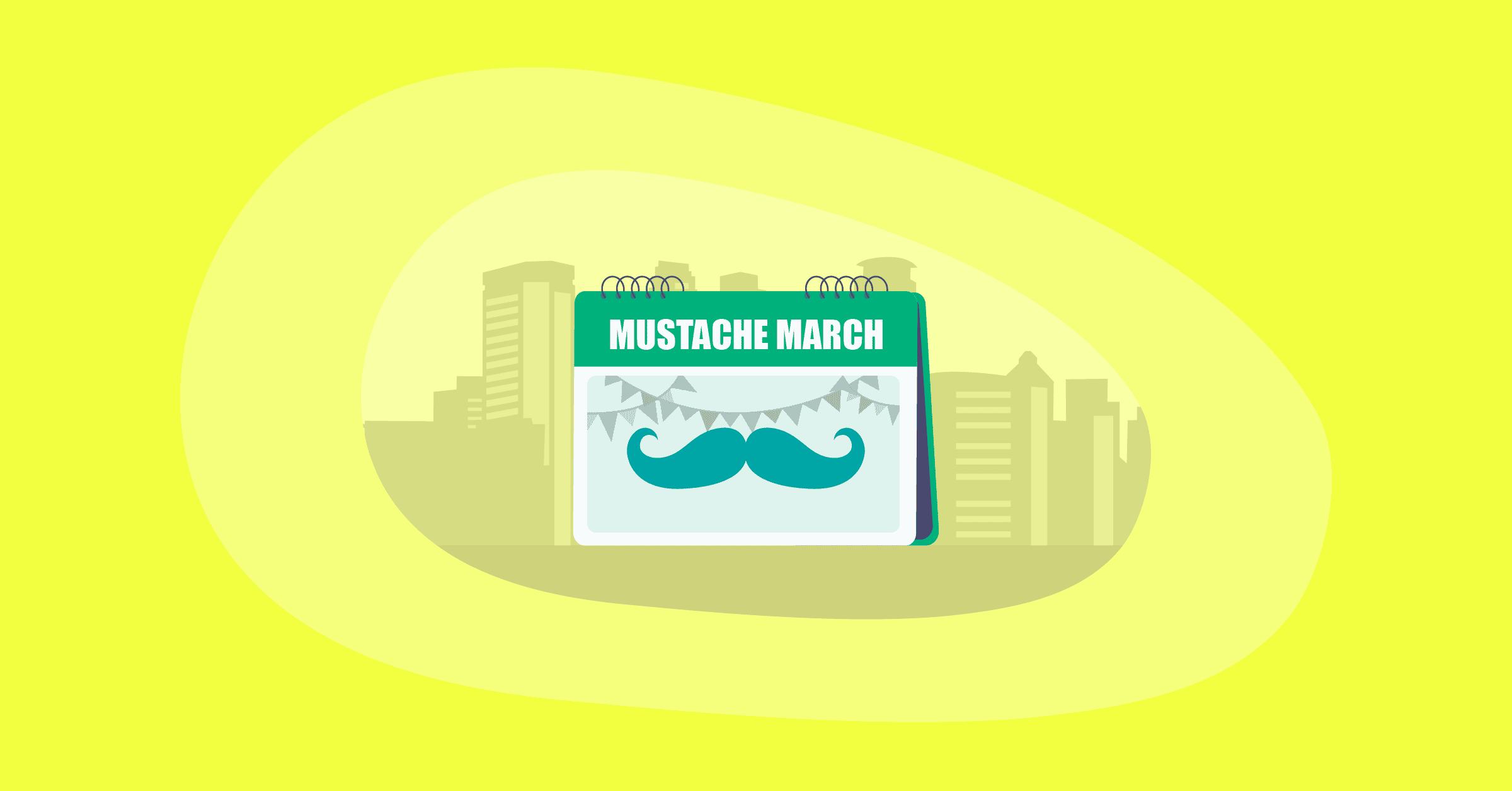 Illustration of Mustache March