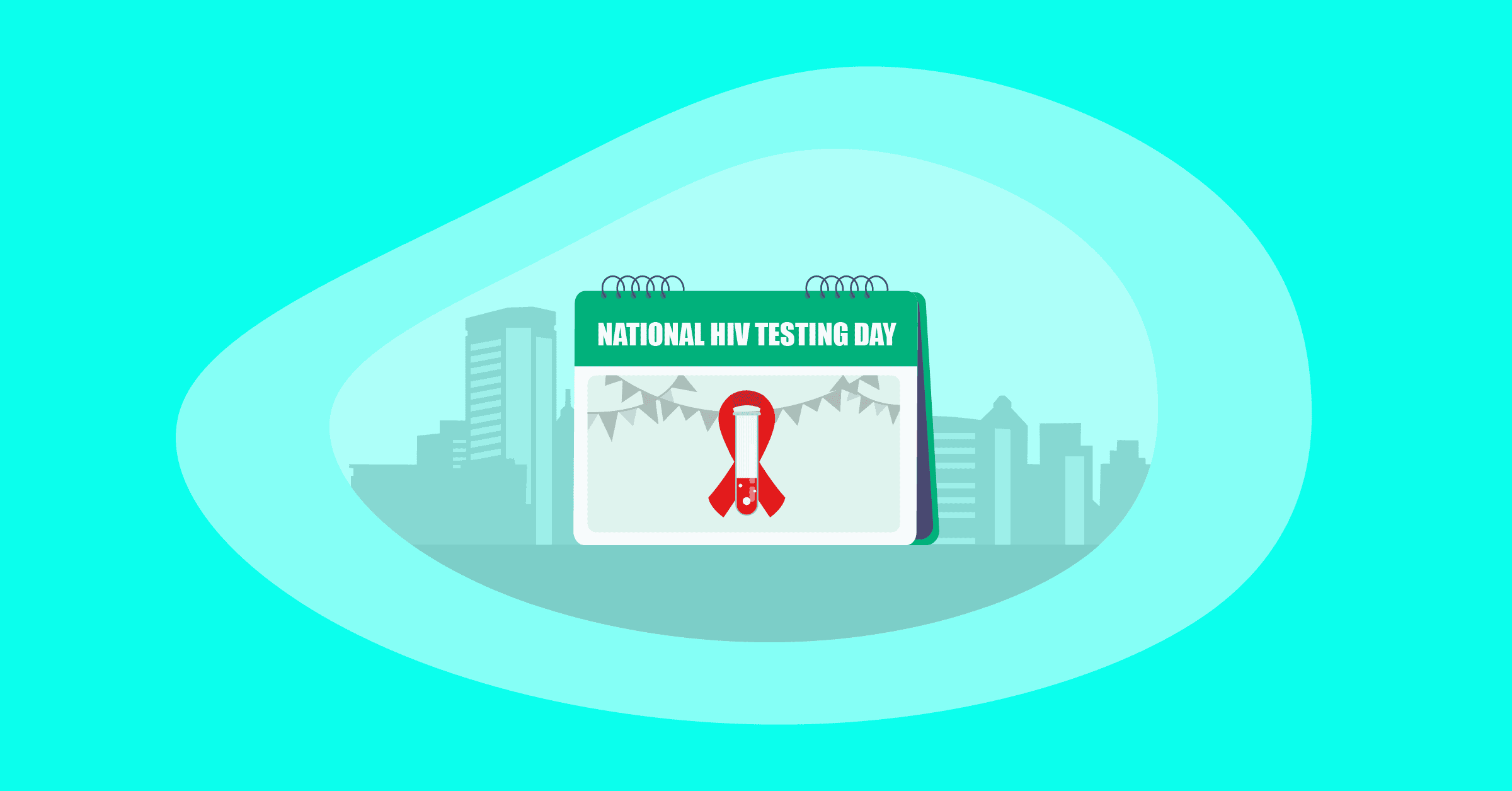 Illustration of National HIV Testing Day