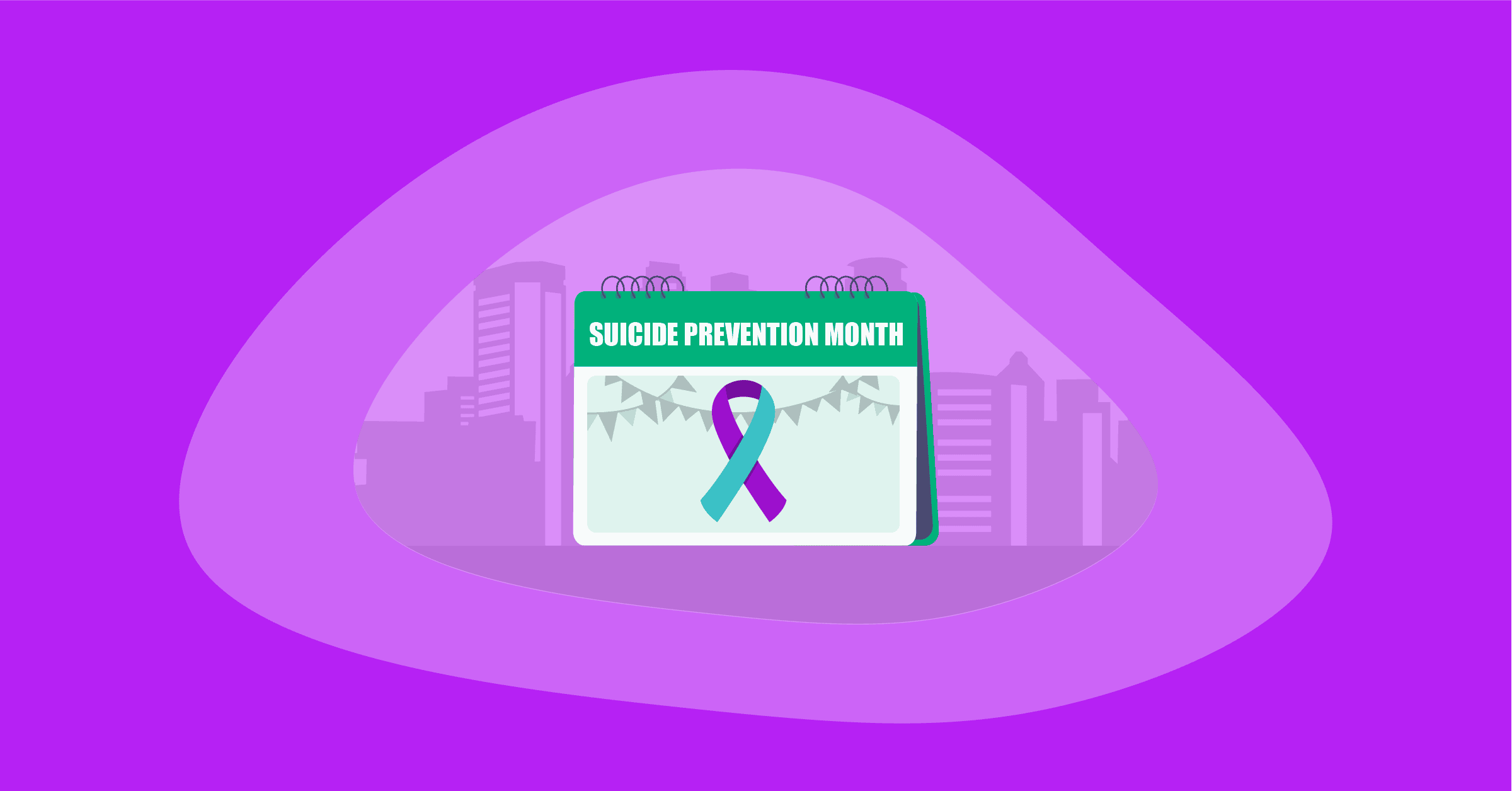Illustration of Suicide Prevention Month