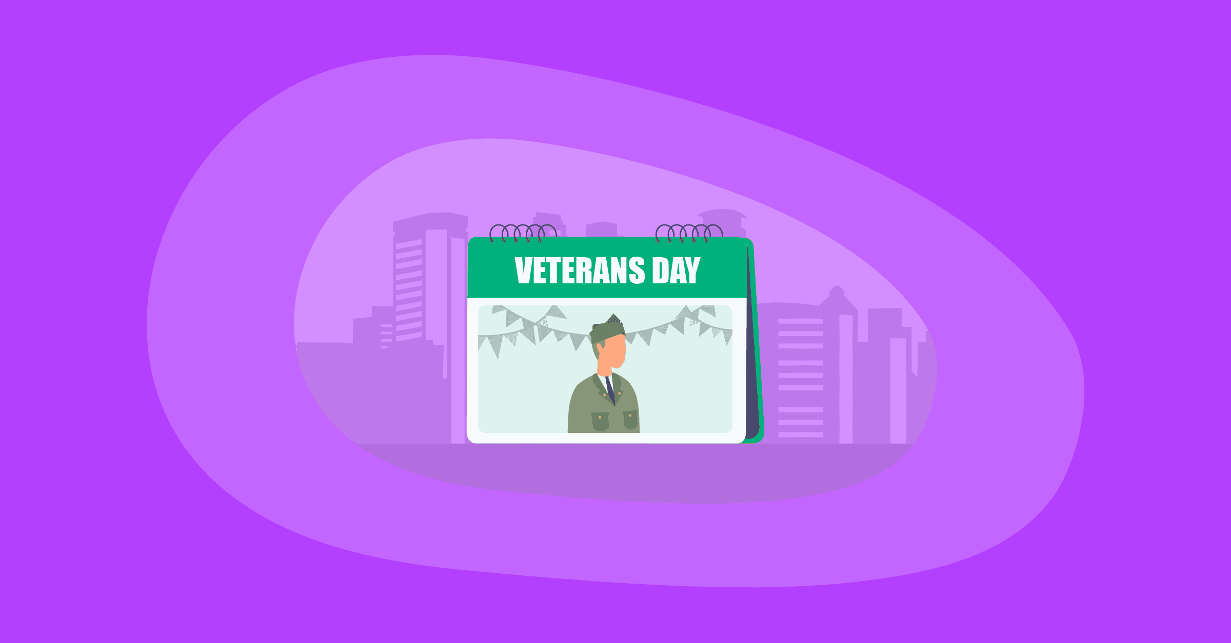 Illustration of Veterans Day