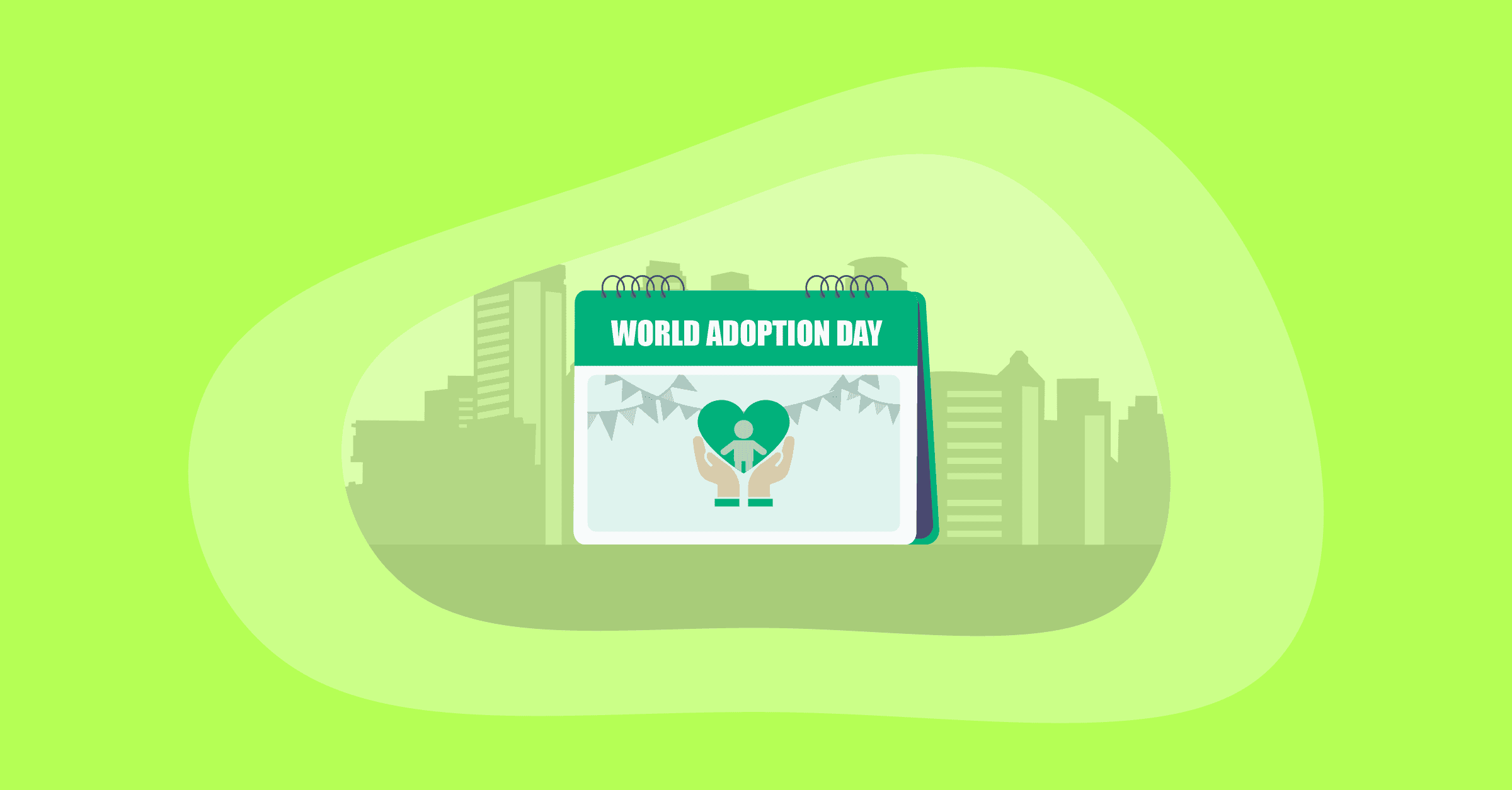 Illustration of World Adoption Day