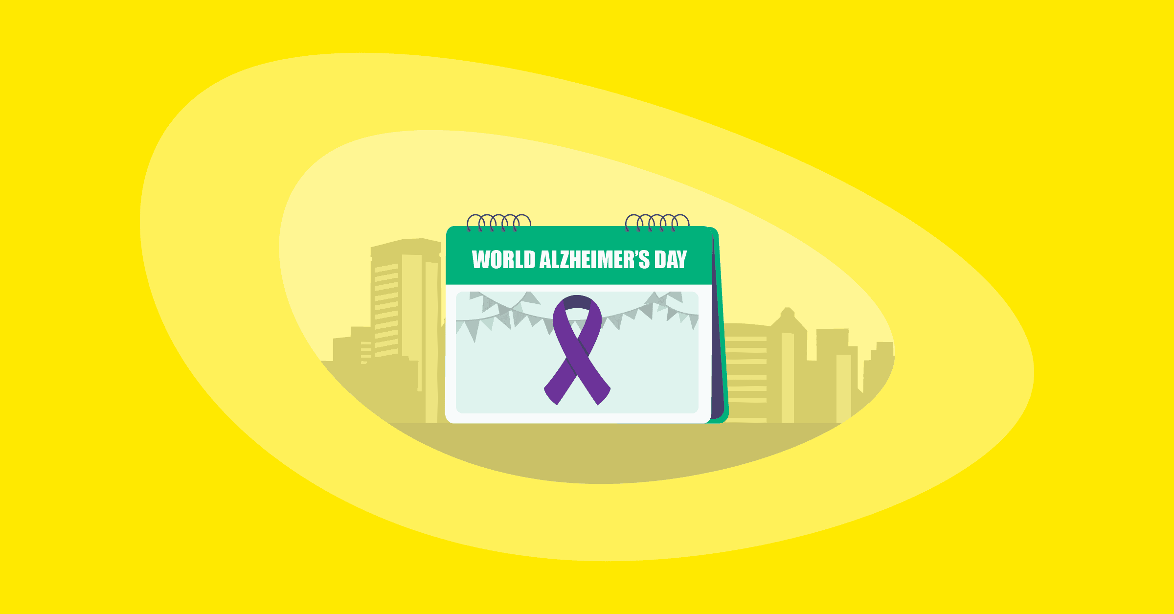 Illustration of World Alzheimers Day