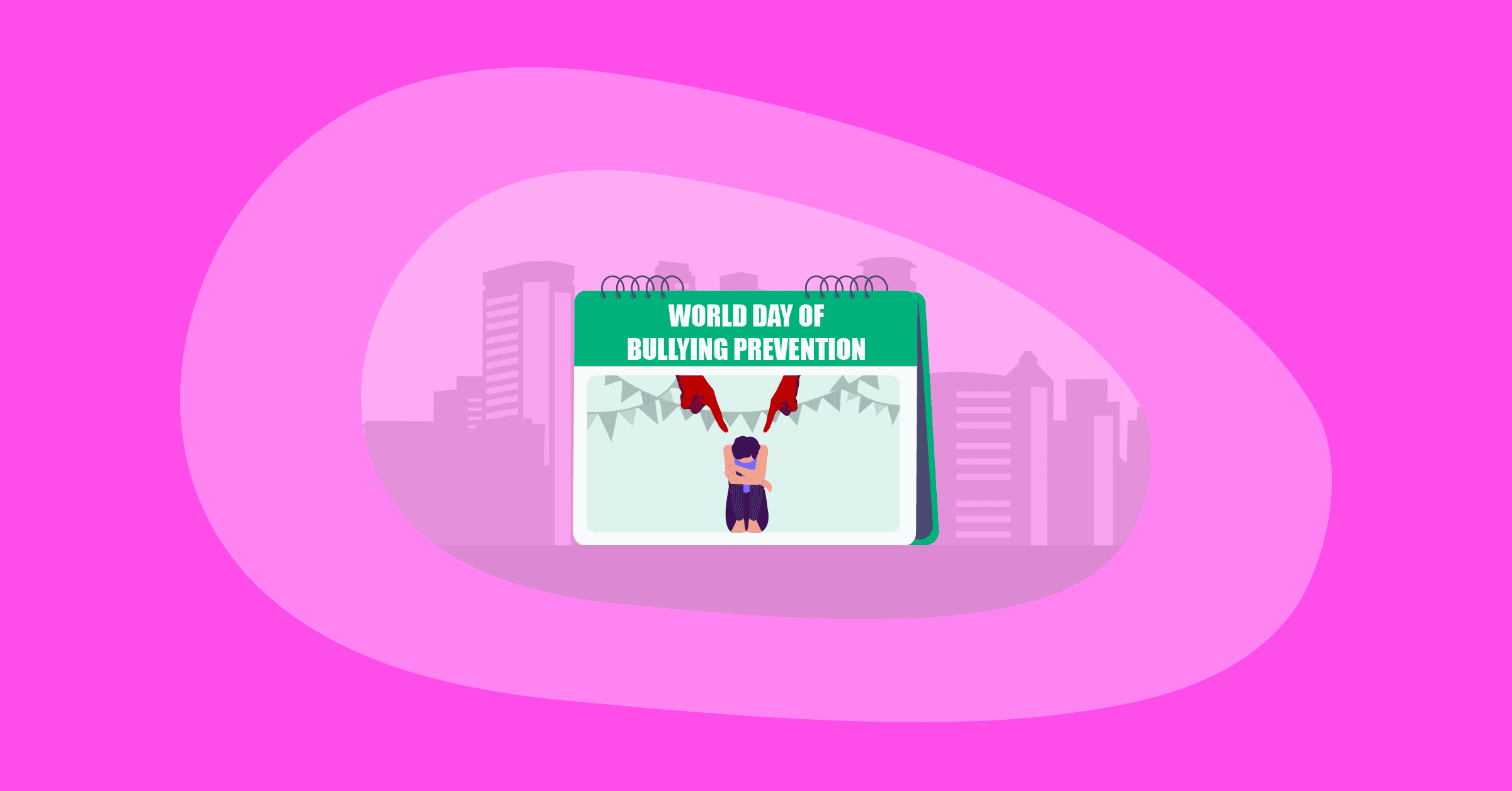 Illustration of World Day of Bullying Prevention
