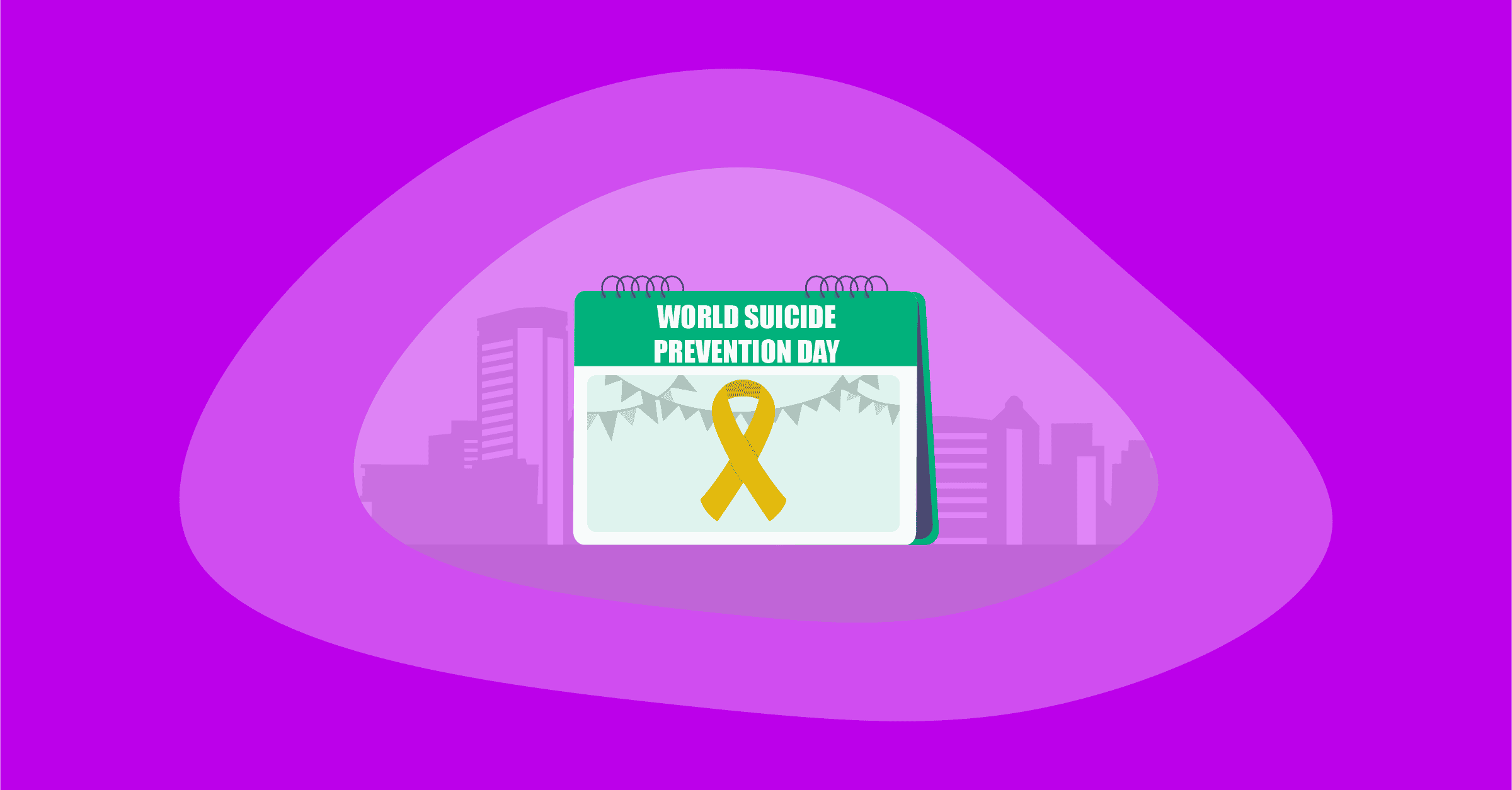 Illustration of World Suicide Prevention Day