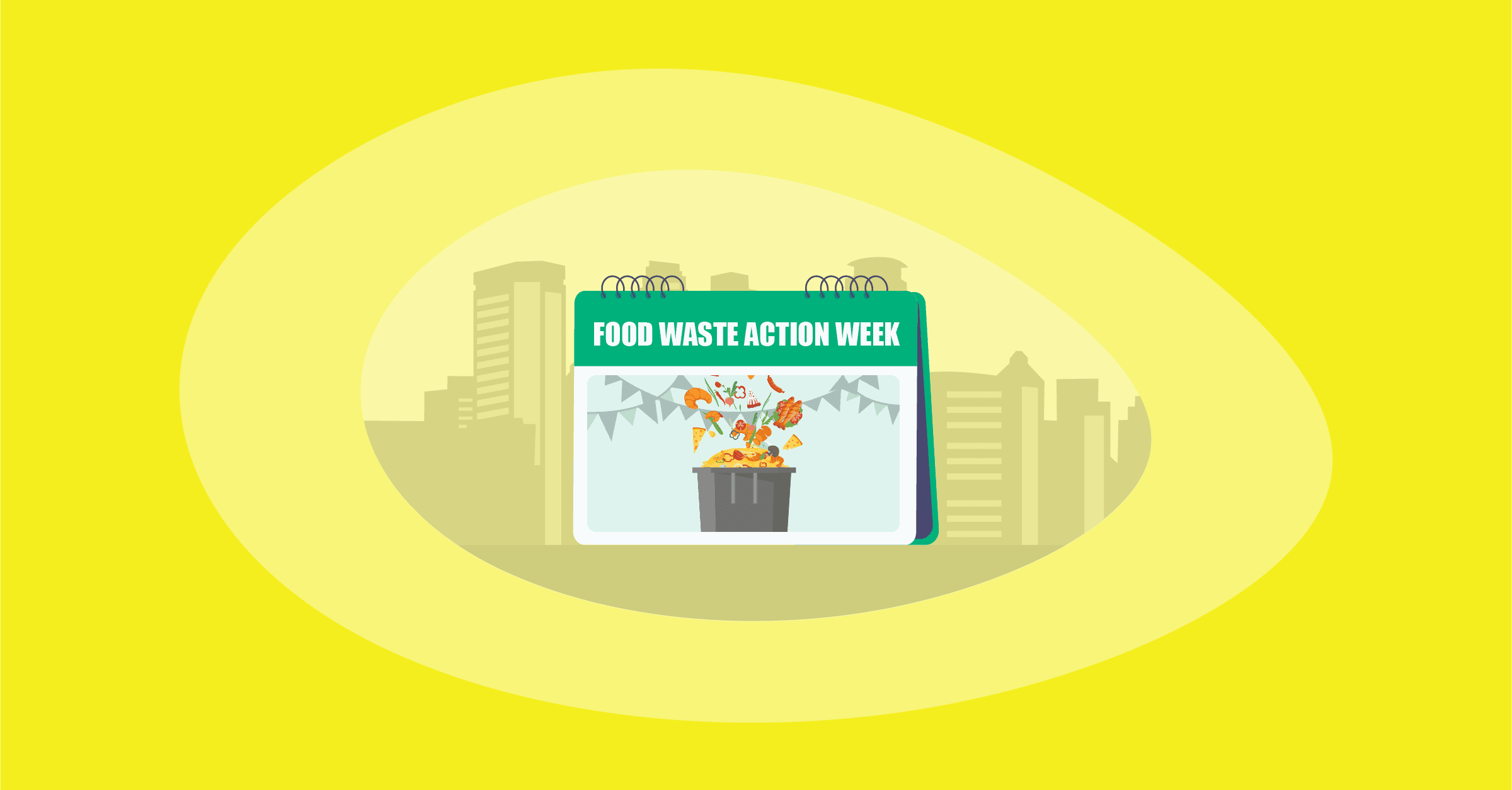 Illustration of Food Waste Action Week