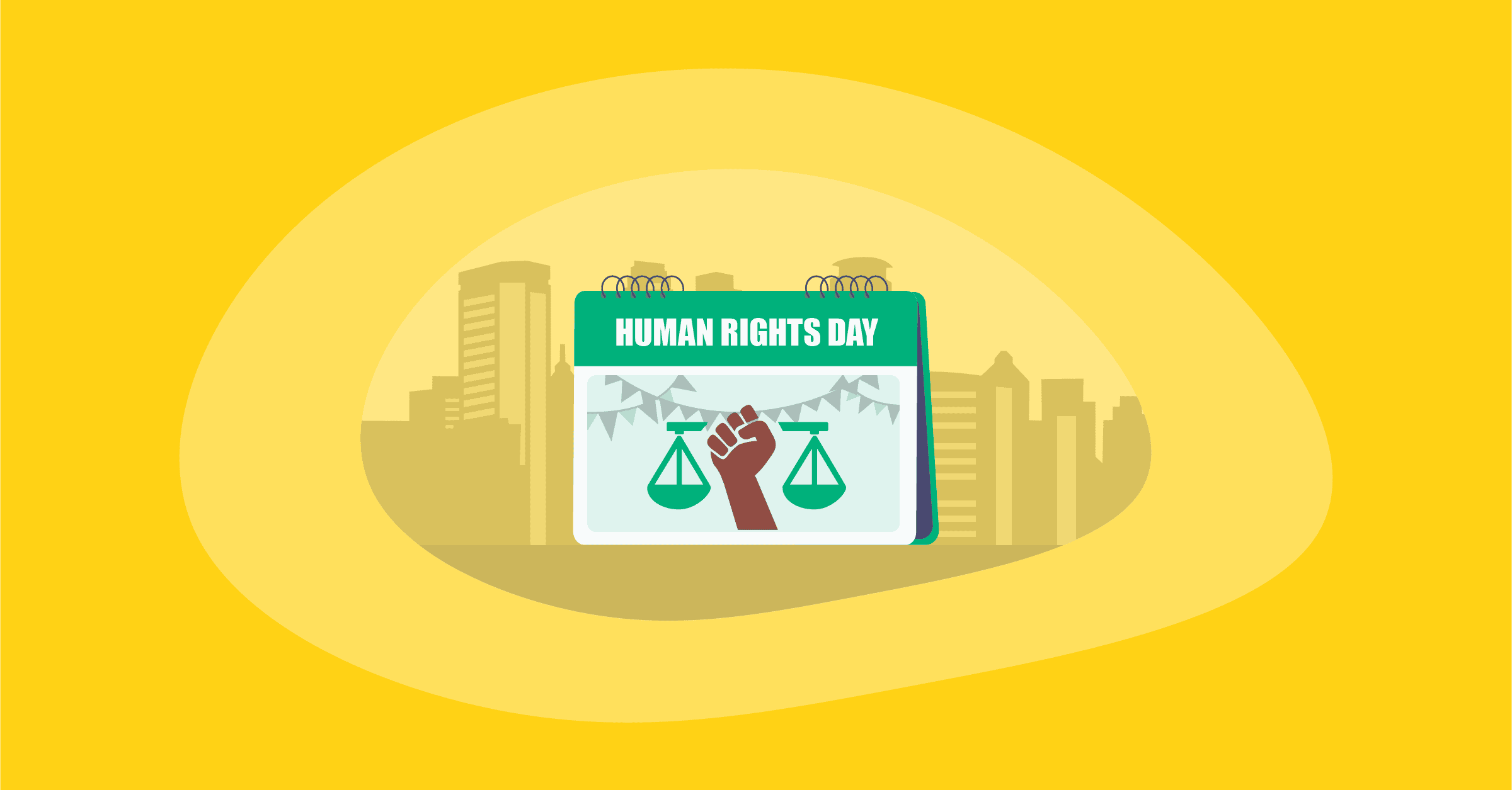 Illustration of Human Rights Day