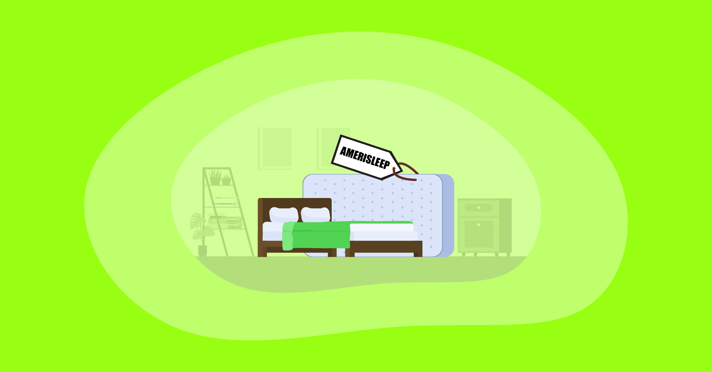 illustration of Amerisleep mattresses