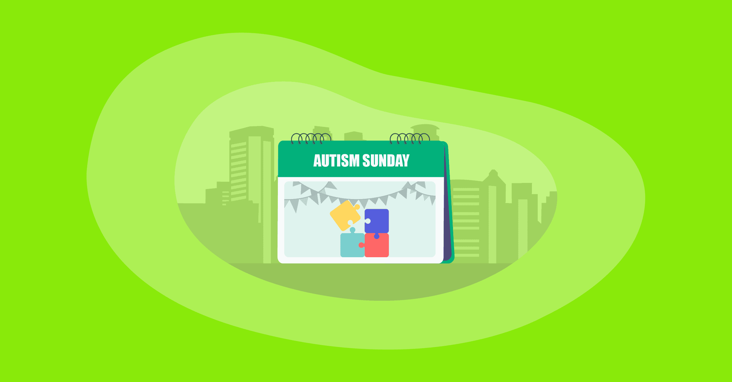 Illustration for Autism Sunday