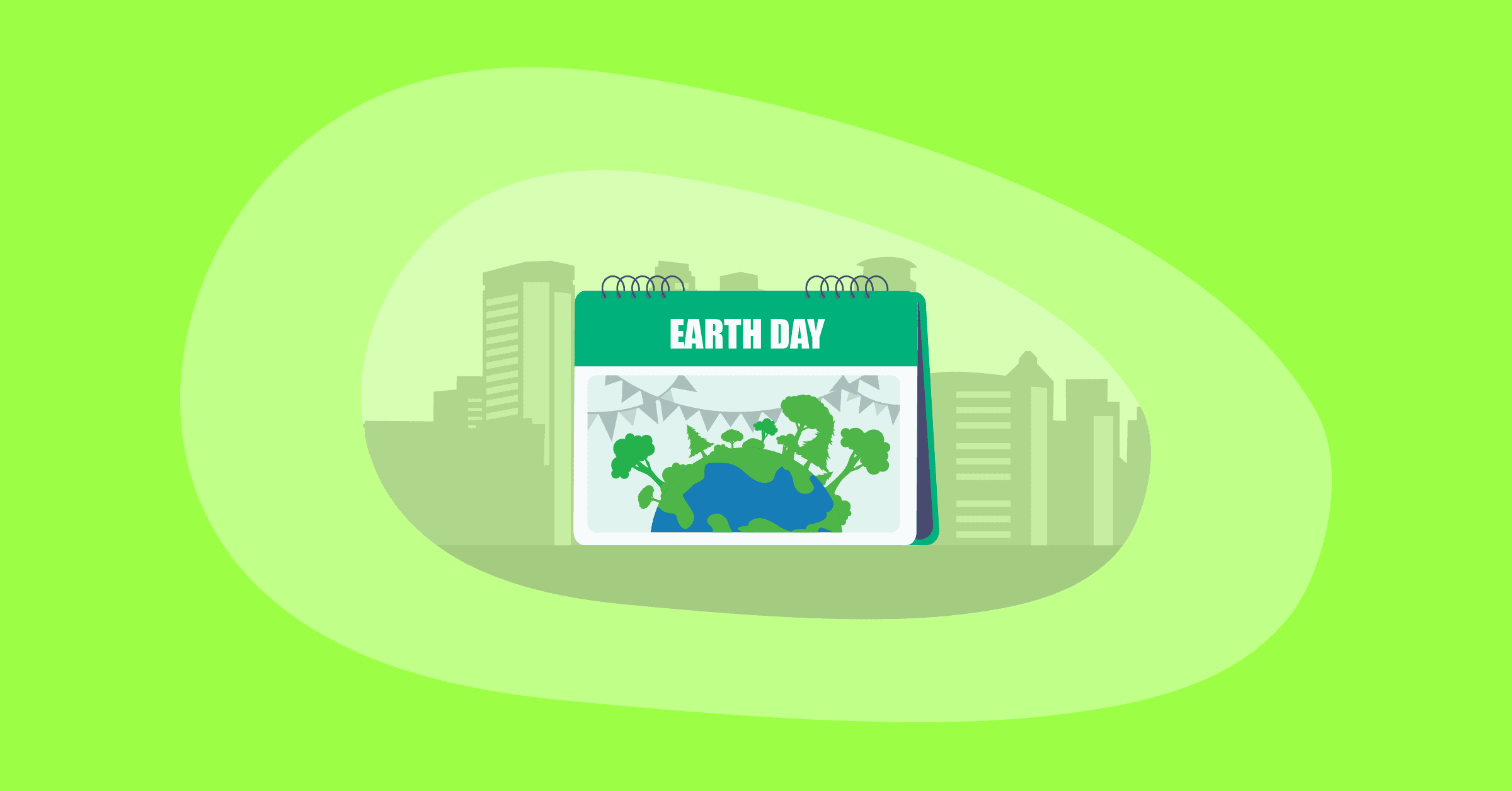 Illustration of Earth Day