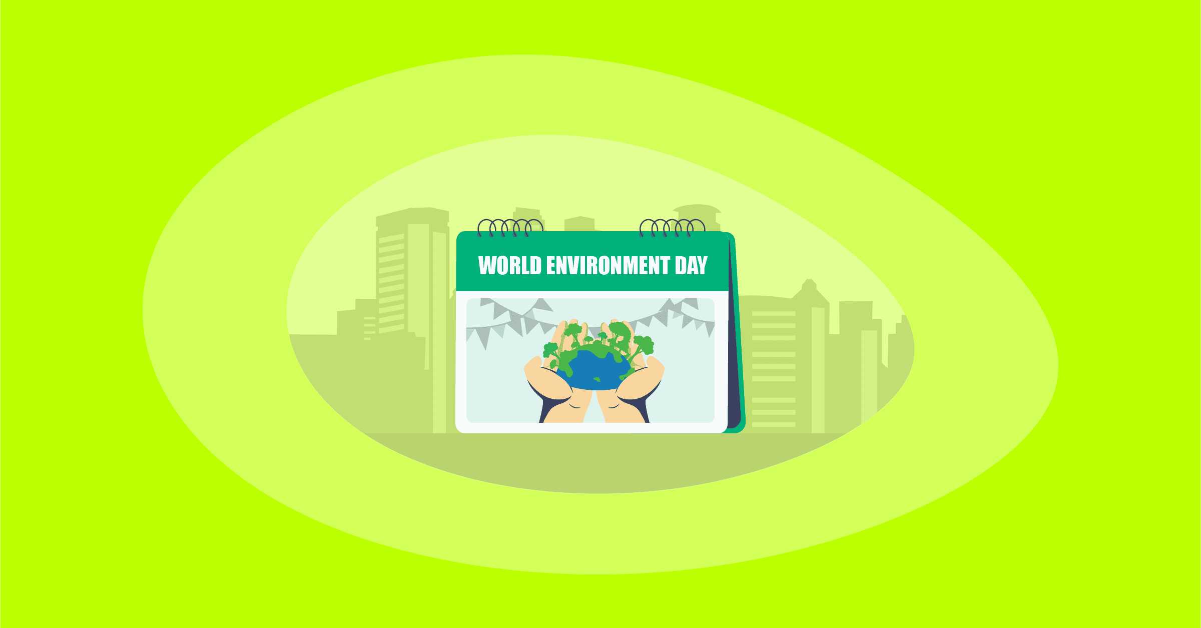 Illustration of World Environment Day