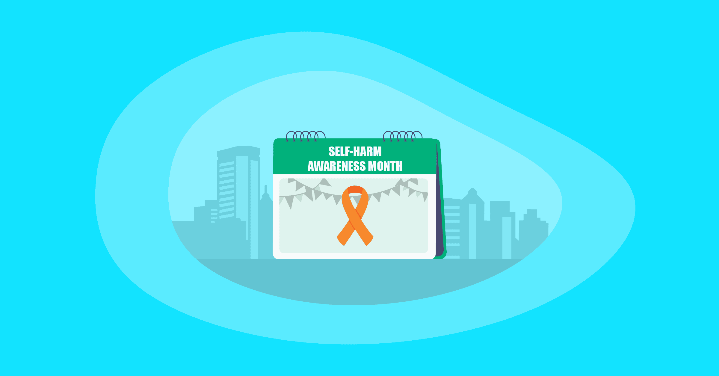 Illustration of Self-Harm Awareness Month