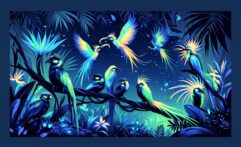 37 of 45 Birds-of-Paradise Species Emit Biofluorescent Light