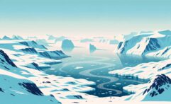 NASA’s Terra Satellite Reveals Greenland’s Winter Ice in Detail
