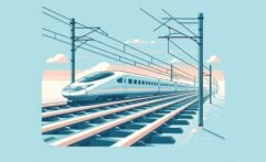 California’s Solar-Powered Trains to Reach 354 km/h