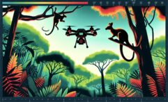 Thermal Drones Spot 6 Bennett’s Tree Kangaroos in Under an Hour