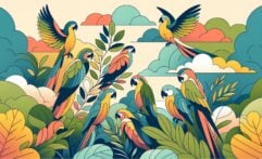 Free Flight Training Empowers 6 Macaws to Thrive in the Wild