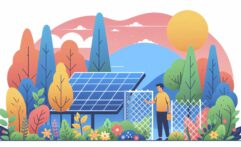 Plug & Play Photovoltaic Fences: 2kW Solar Power for Small Spaces